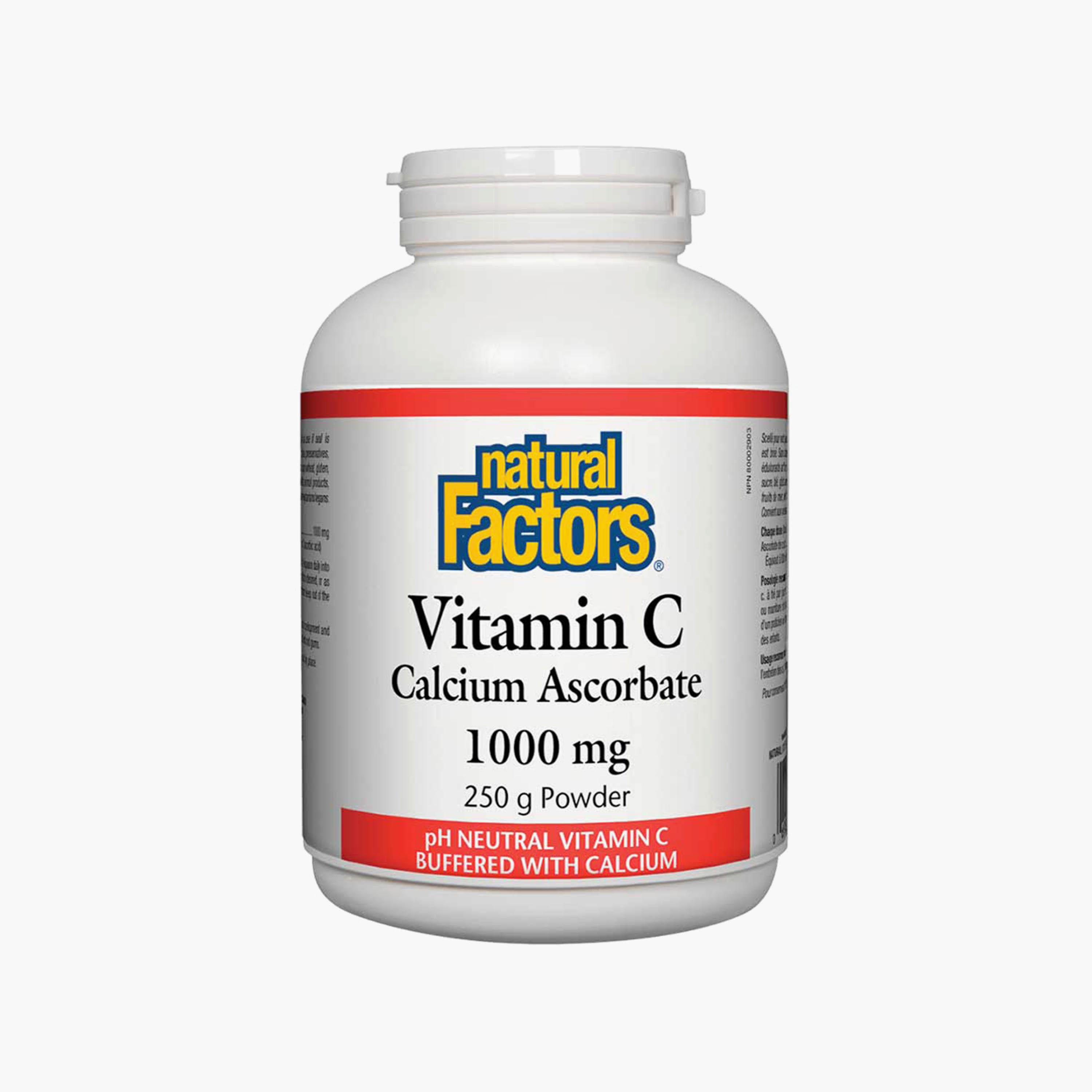 مسحوق فيتامين سي أسكوربات الكالسيوم، 250 غم، 1000 ملغ-sports-nutrition-vitaminshealthsupplements-image-1
