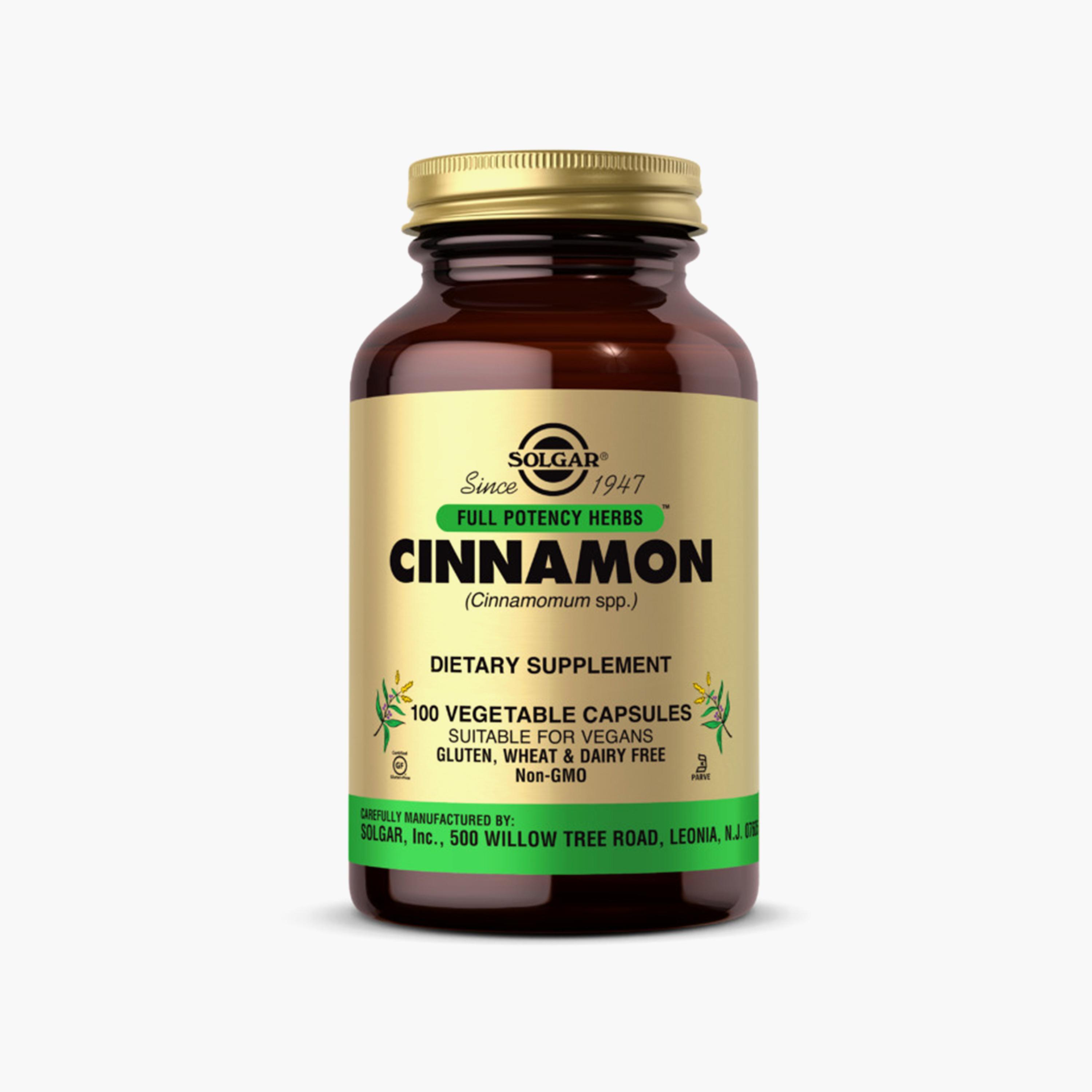 القرفة، 100 كبسولة نباتية-sports-nutrition-vitaminshealthsupplements-image-1