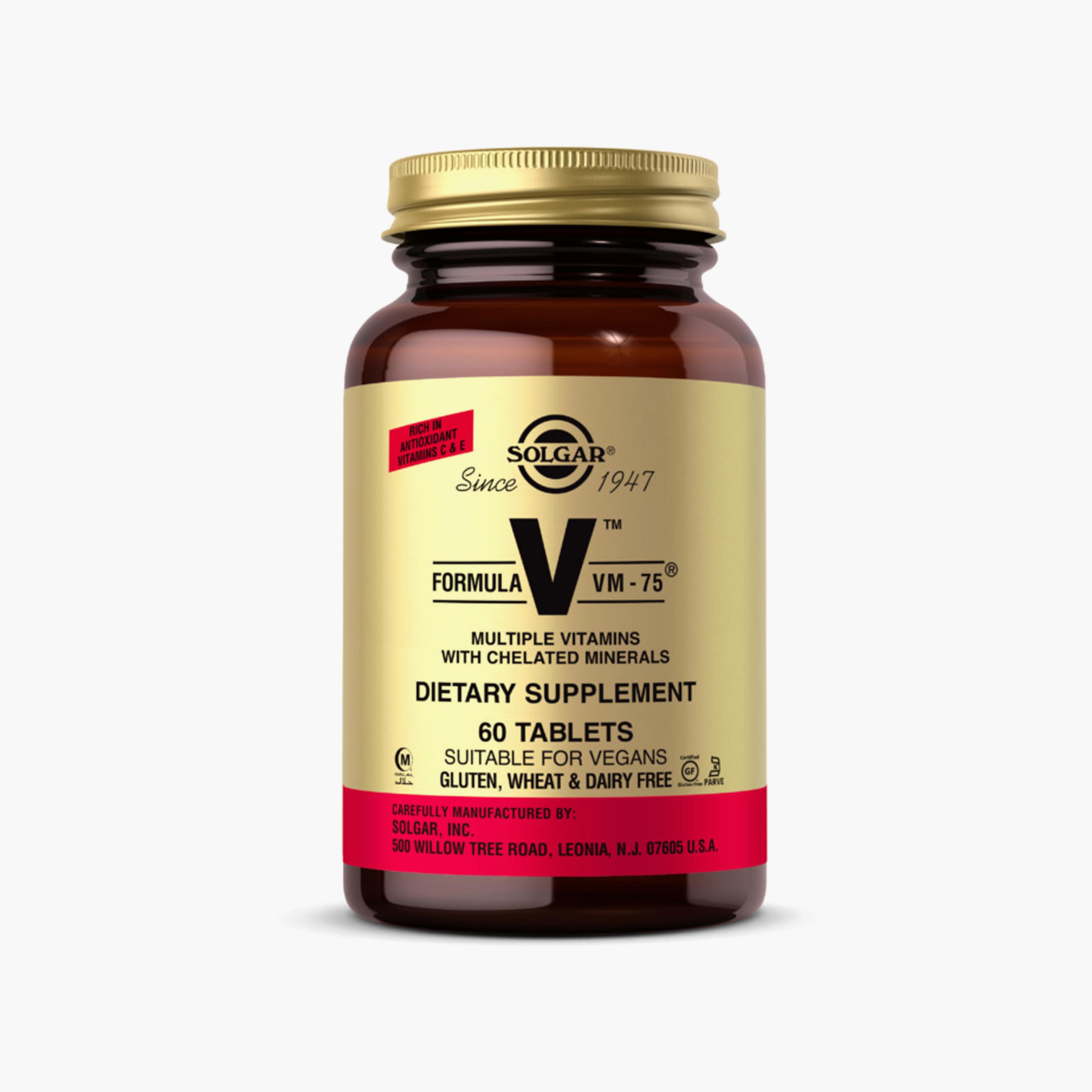 تركيبة Vm-75، 60 قرصًا-sports-nutrition-vitaminshealthsupplements-image-1