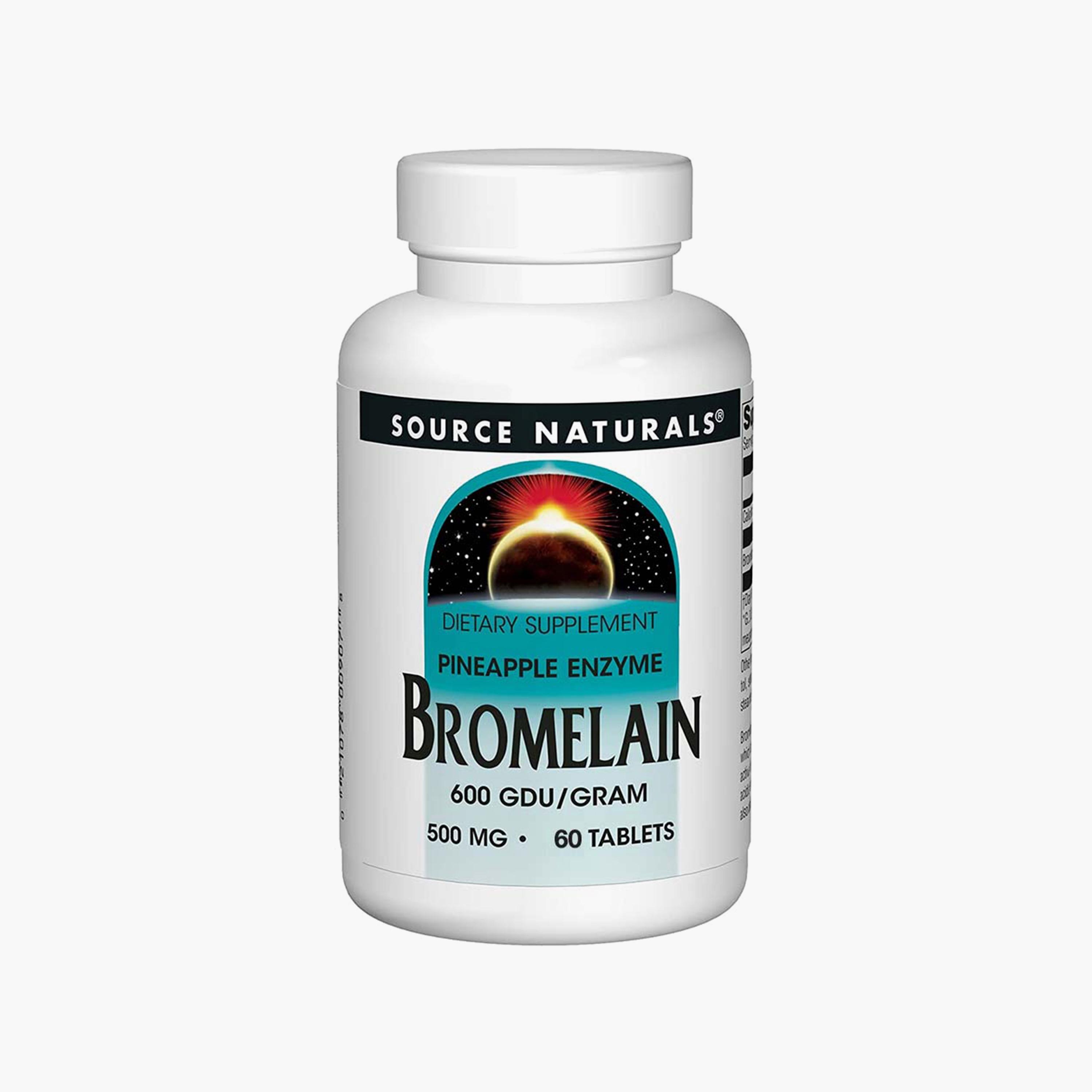 بروميلين، 500 ملجم، 60 قرص-sports-nutrition-vitaminshealthsupplements-image-1