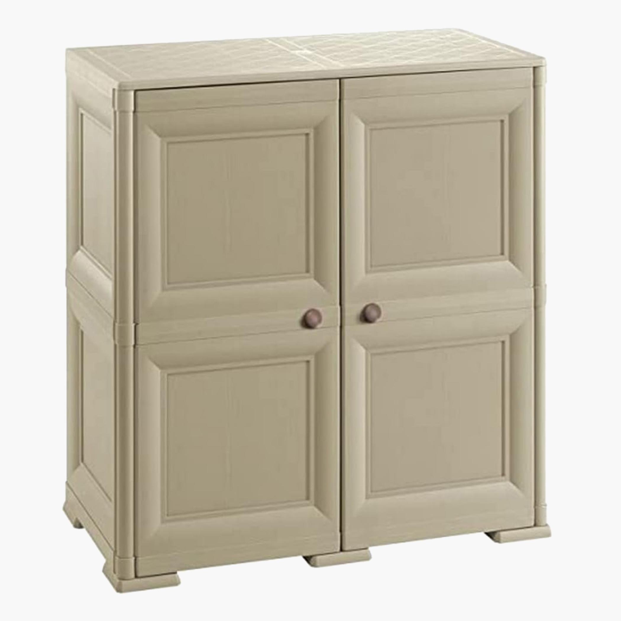 Tontarelli Multipurpose 4-Compartment Storage Cabinet - 79x43x85.5 cm