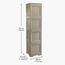 Tontarelli Multipurpose 4-Compartment Storage Cabinet - 40x43x164 cm-InfluencerCodes_Ramadan26_All_20012026-image-3