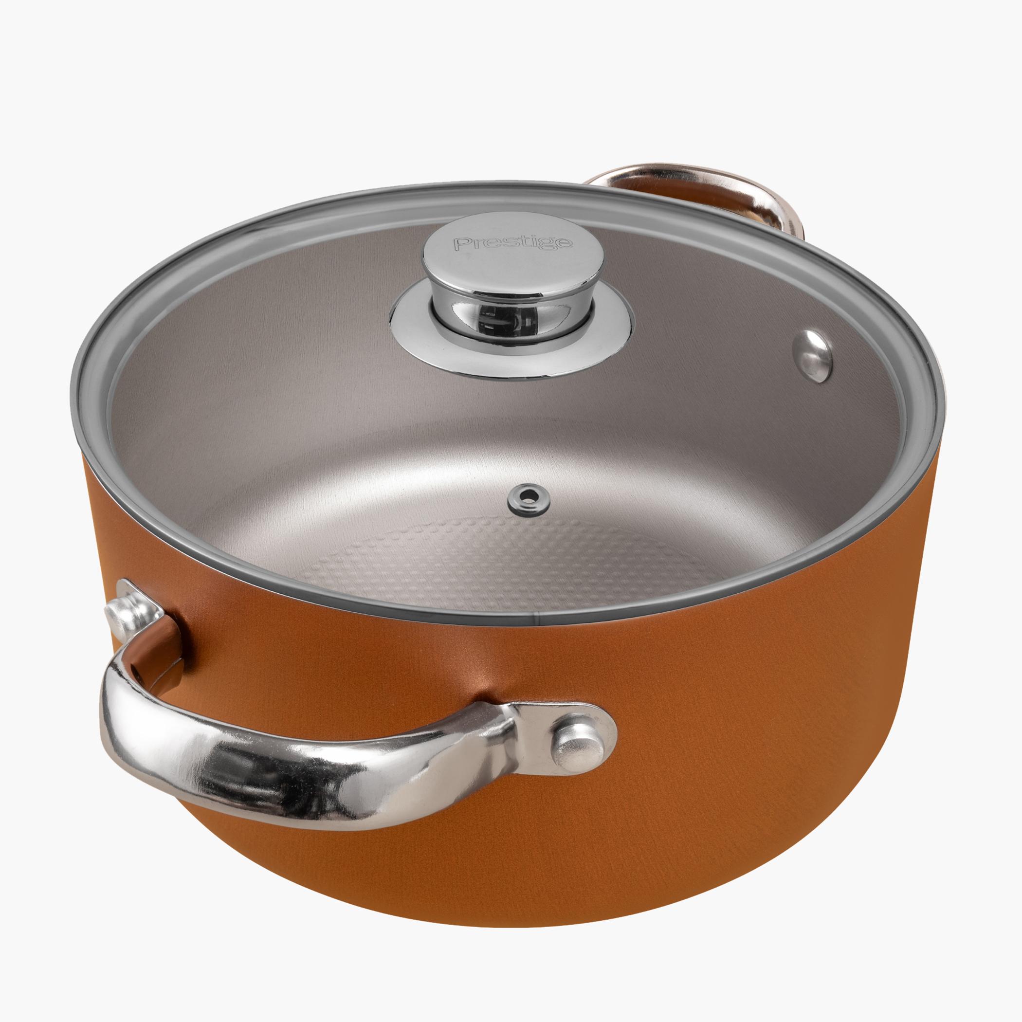 Prestige Ultra Aluminium Non-Stick Casserole - 2.8 L