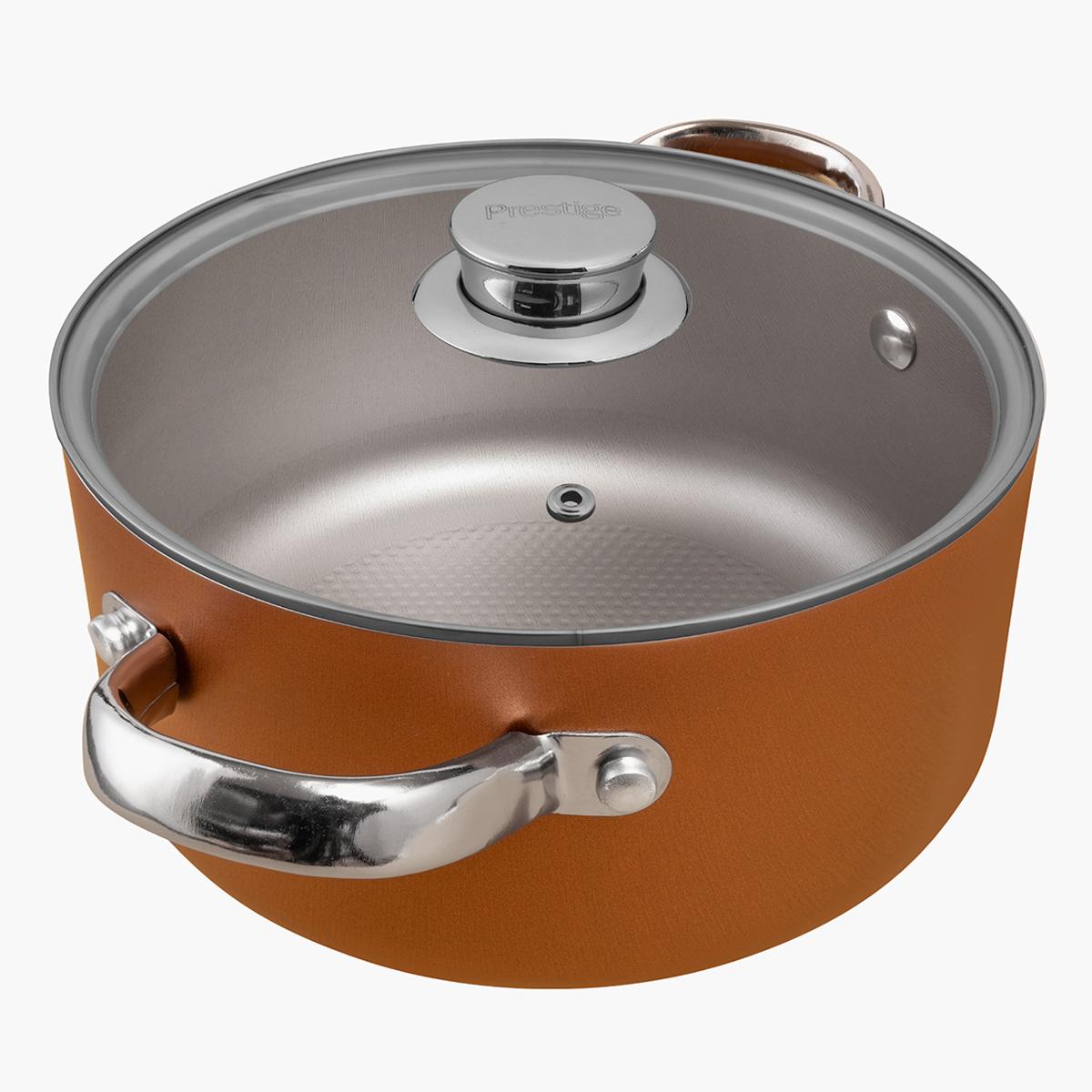 Prestige Ultra Aluminium Non-Stick Stockpot - 6.2 L
