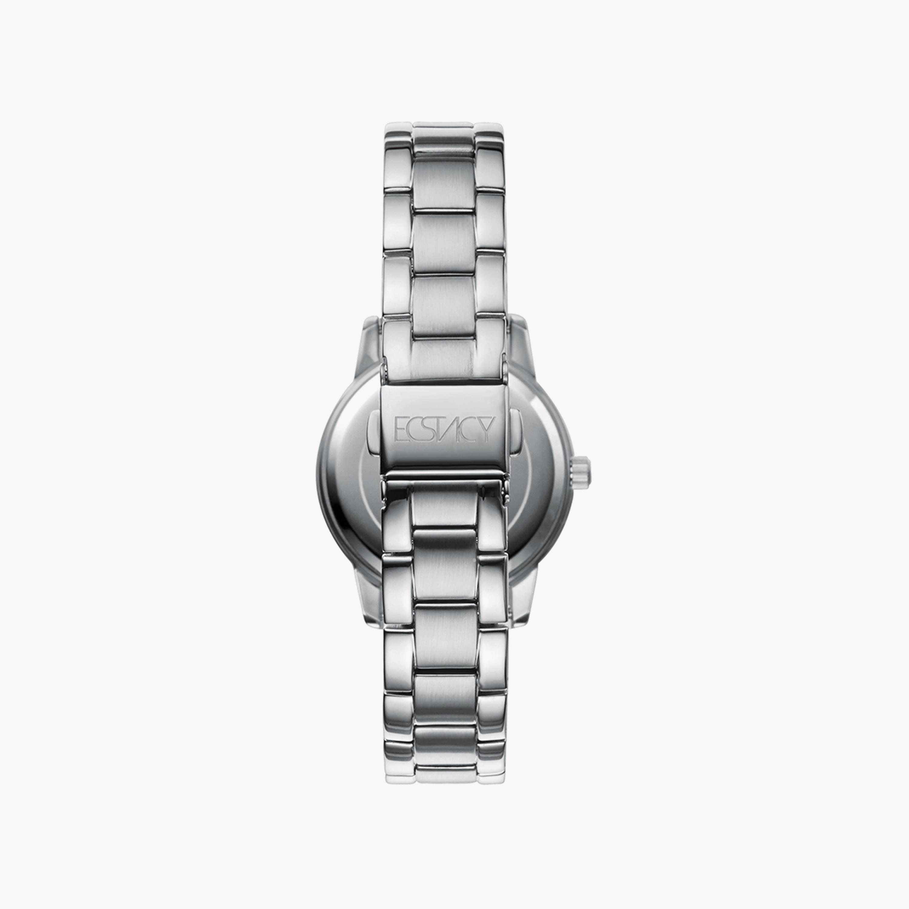 ساعة إكستاسي ذو انالوج للنساء بسوار فضي مع ستانلس ستيل | E20503-SBSMP-women-watchesandjewellery-watches-image-3