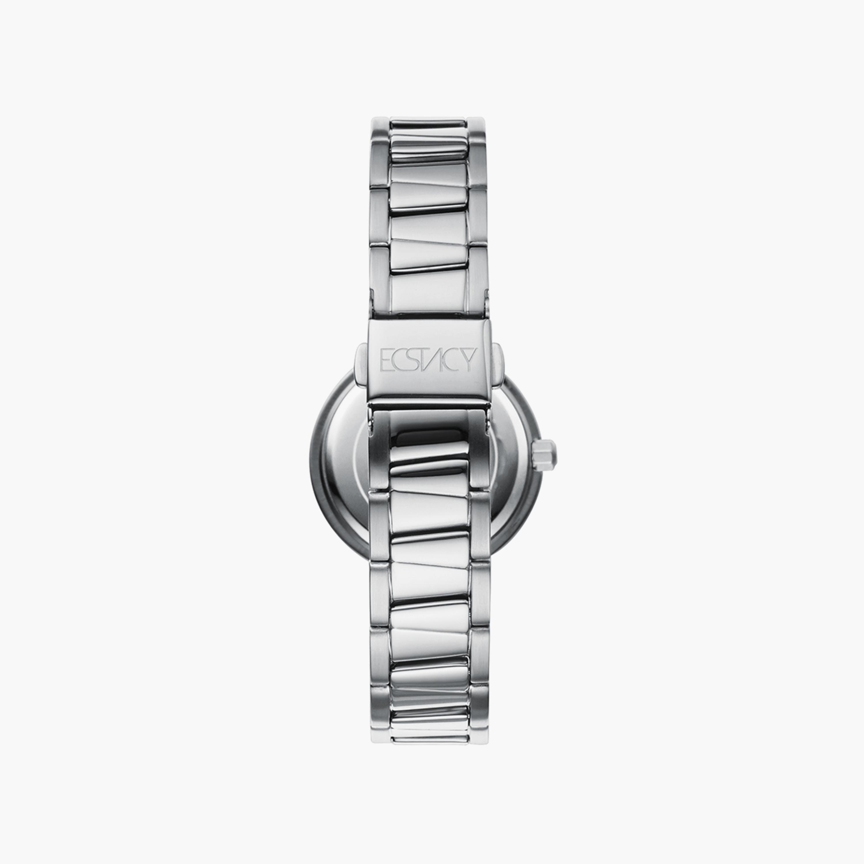 Ecstacy Silver Analog Stainless Steel Strap Watch | E20504-SBSM-women-watchesandjewellery-watches-image-3