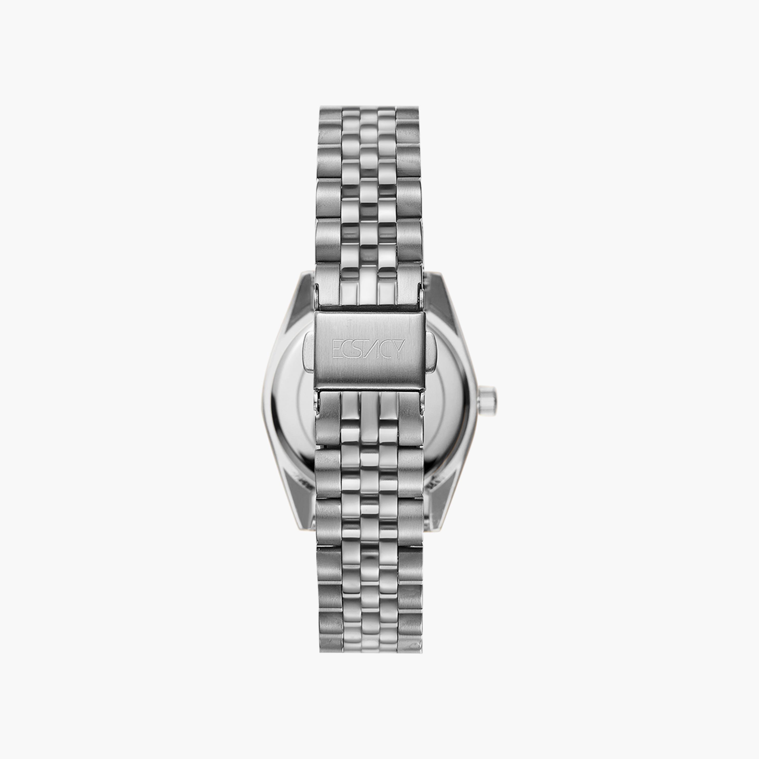Ecstacy Silver Analog Stainless Steel Strap Watch | E22502-SBSM-women-watchesandjewellery-watches-image-3