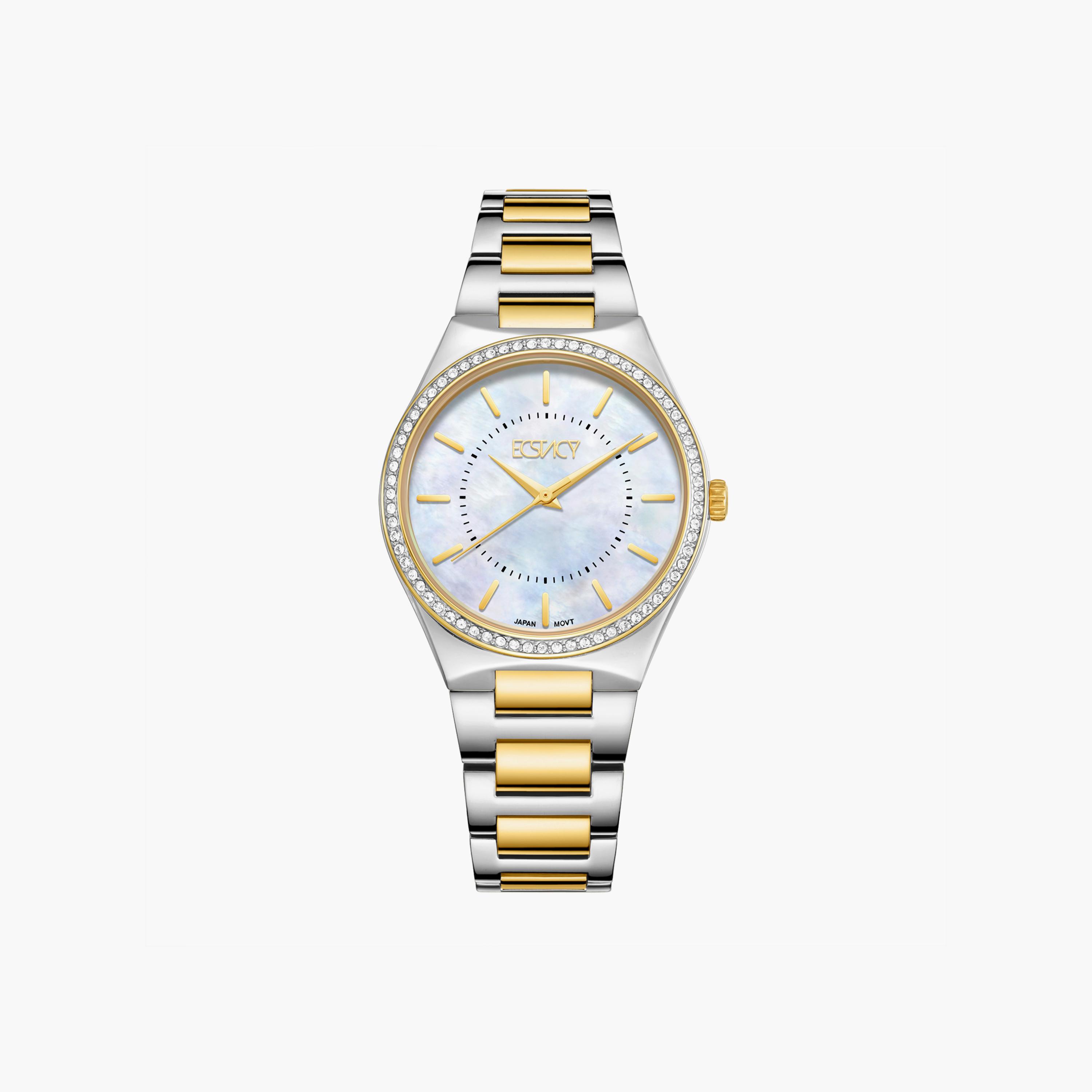 ساعة يد تناظرية فورس سوداء بسوار جلدي للرجال من جيس - W0674G5-women-watchesandjewellery-watches-image-1