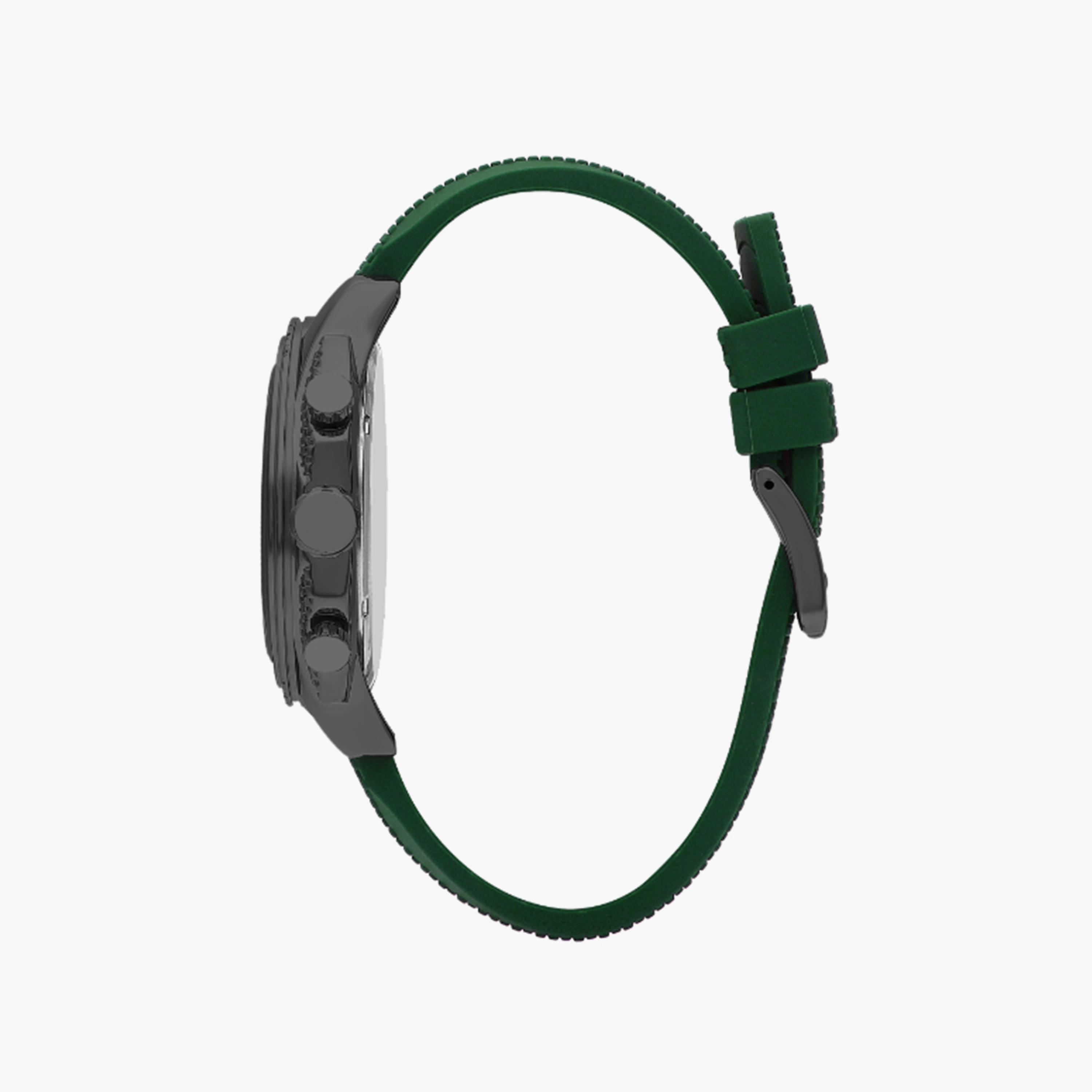 ساعة كرونوغراف بسوار سيليكون اخضر من سلازنجر للرجال | SL.9.2153.2.04-men-watchesandjewellery-watches-image-2