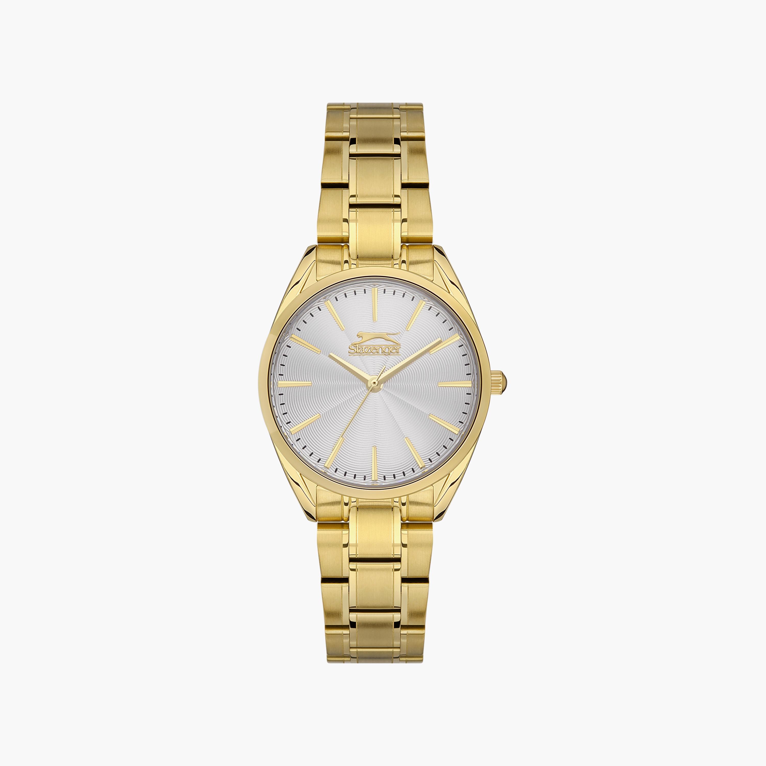 ساعة أنالوج ذهبية بسوار ستانلس ستيل من سلازنجر | SL.9.2155.3.05-women-watchesandjewellery-watches-image-1