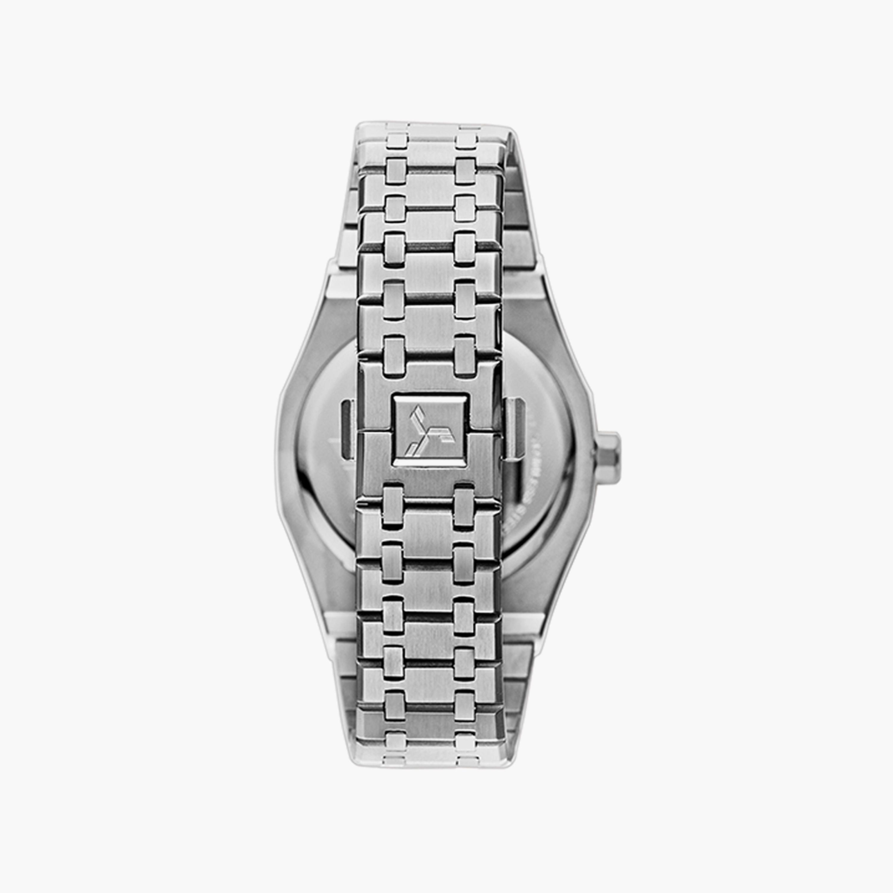 ساعة أنالوج فضية بسوار ستانلس ستيل من تورنادو للرجال | T9009-SBSB-men-watchesandjewellery-watches-image-3