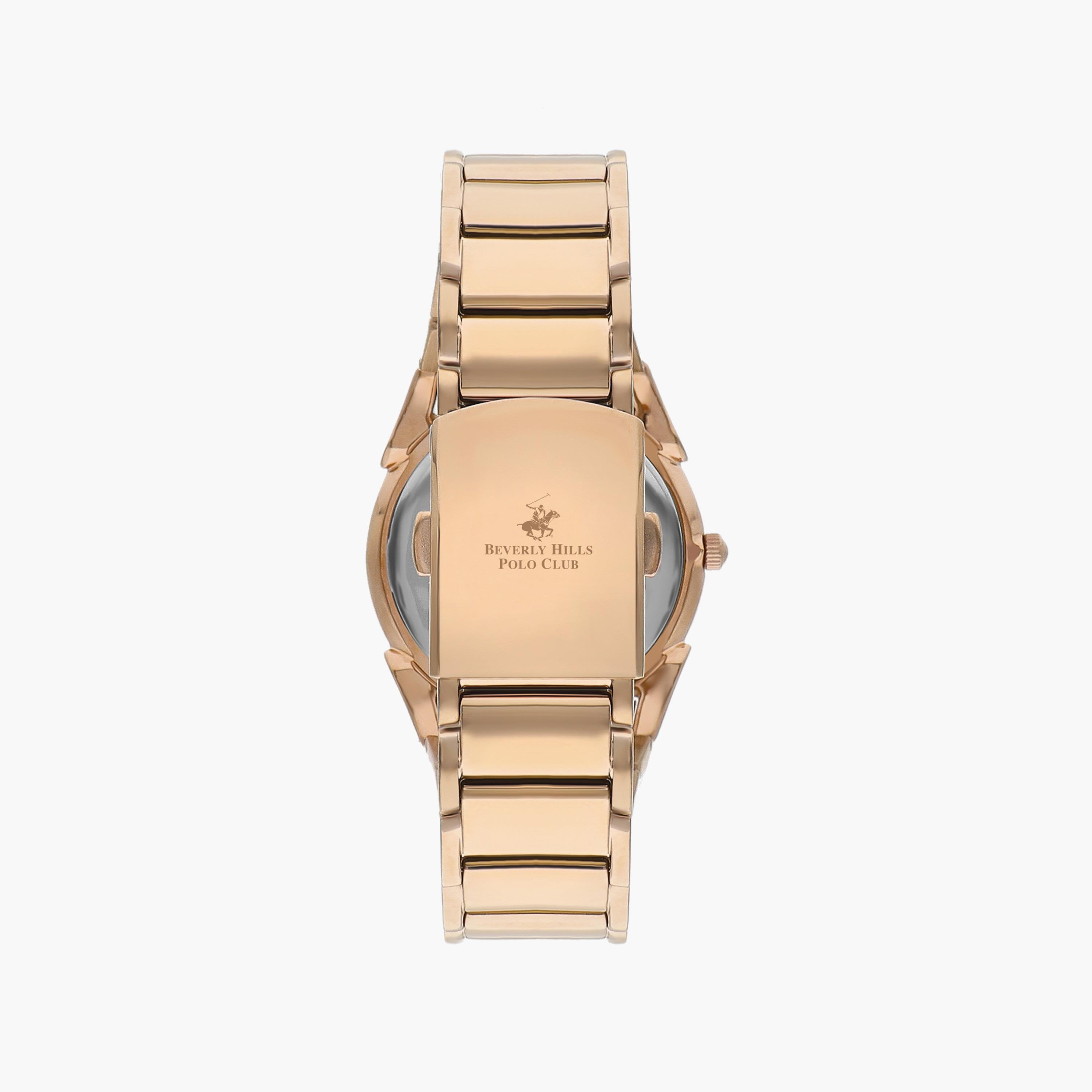 Beverly Hills Polo Club Women's Rose Gold Analog Stainless Steel Strap Watch | BP3384C.490 | 36 MM-women-watchesandjewellery-watches-image-3