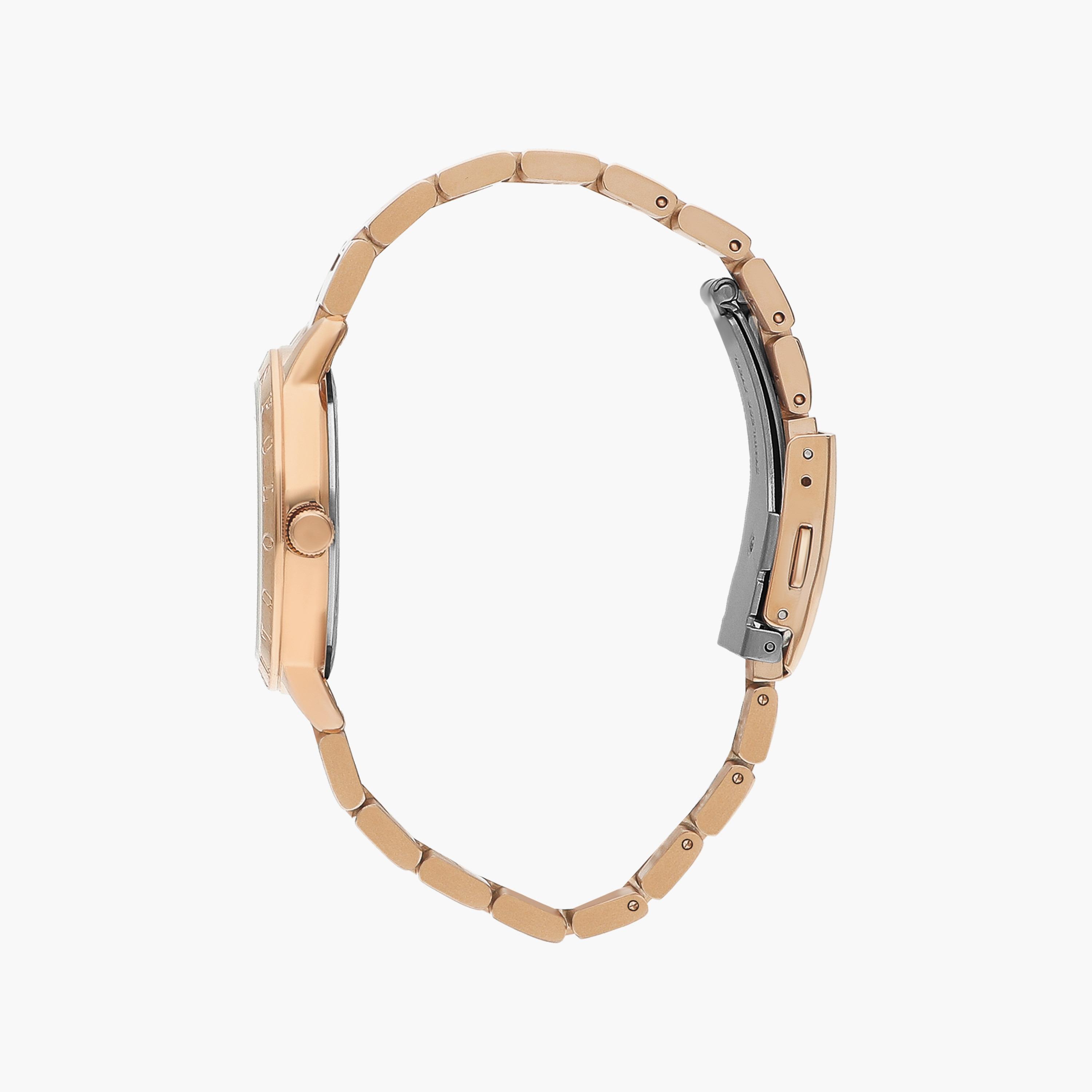 ساعة أنالوج ذهبية بسوار ستانلس ستيل من كينيث سكوت للرجال | K23024-GBGCB-women-watchesandjewellery-watches-image-2