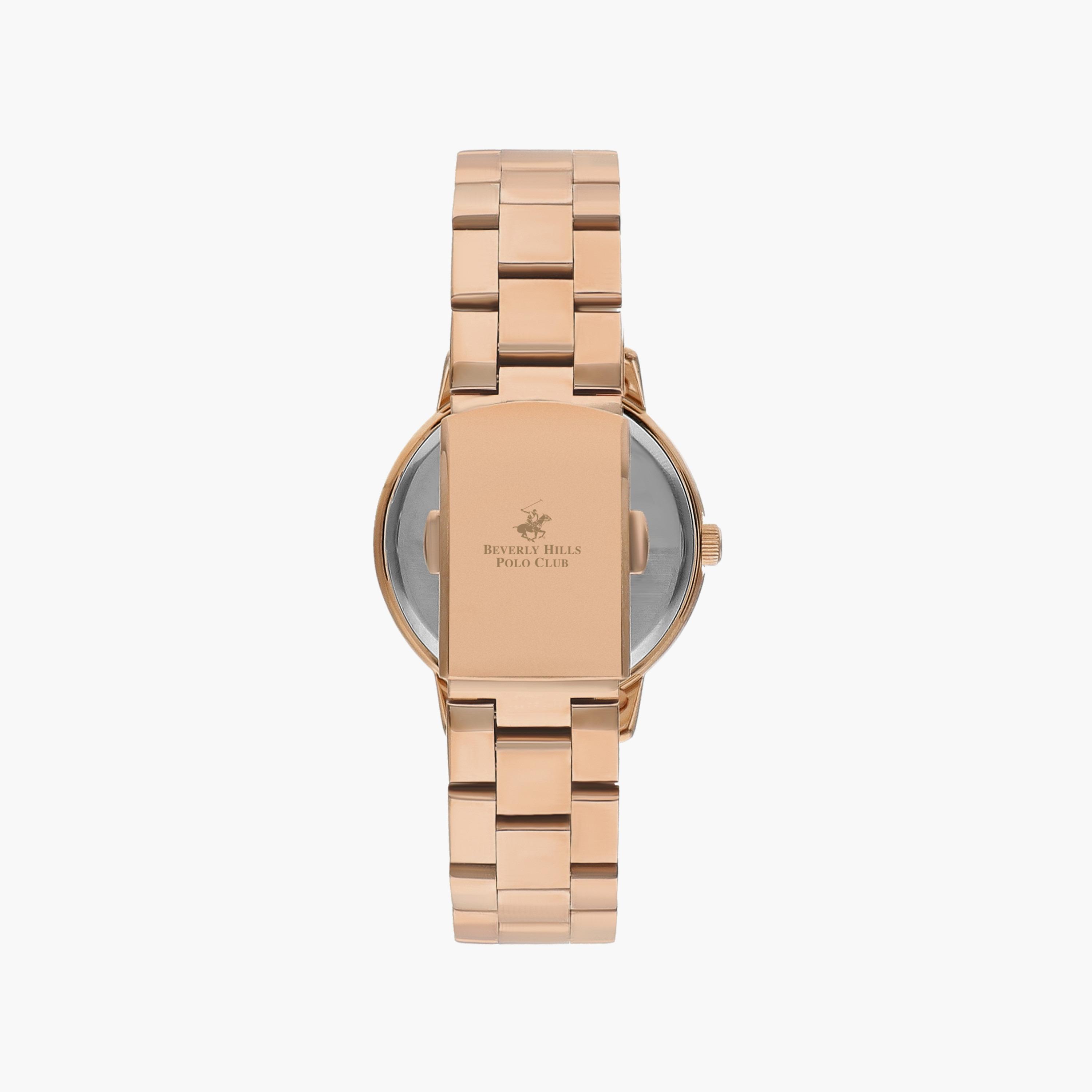ساعة أنالوج ذهبية بسوار ستانلس ستيل من كينيث سكوت للرجال | K23024-GBGCB-women-watchesandjewellery-watches-image-3