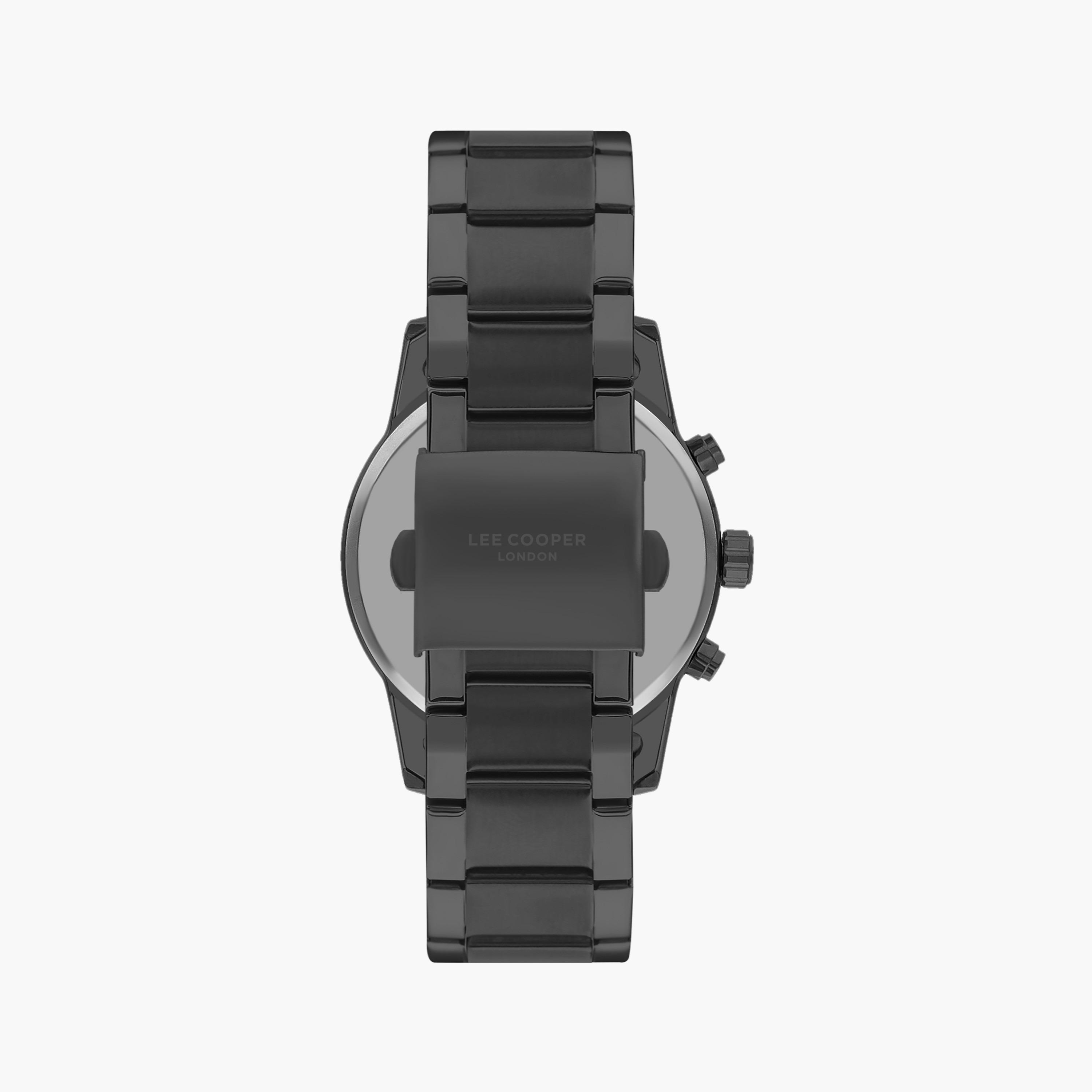 ساعة كرونوغراف رمادية بسوار ستانلس ستيل من لي كوبر للرجال | LC07562.060-men-watchesandjewellery-watches-image-3