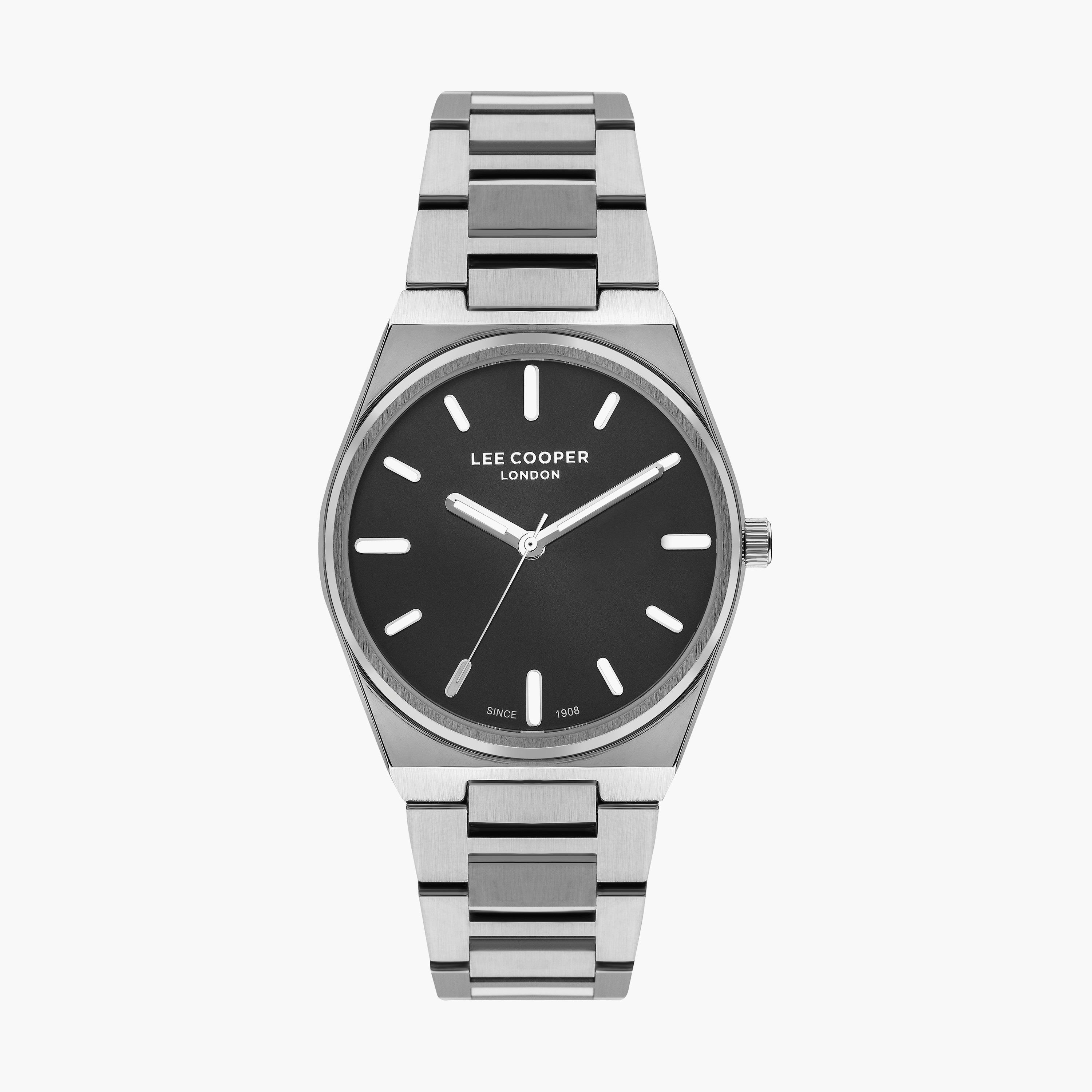 Lee Cooper Women's Silver Analog Stainless Steel Strap Watch | LC07609.350-women-watchesandjewellery-watches-image-1