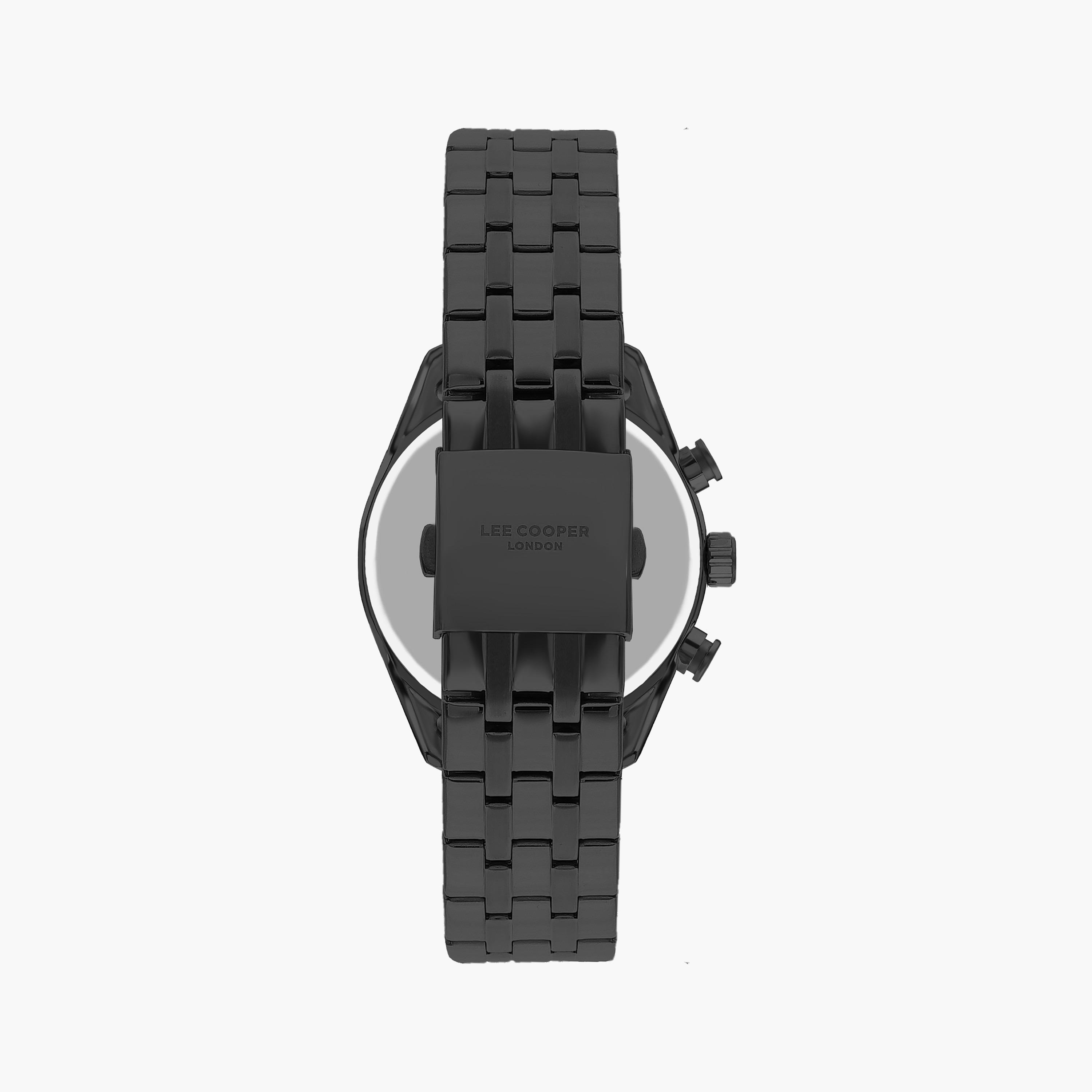 ساعة كرونوغراف رمادية بسوار ستانلس ستيل من لي كوبر للرجال | LC07641.060-men-watchesandjewellery-watches-image-3
