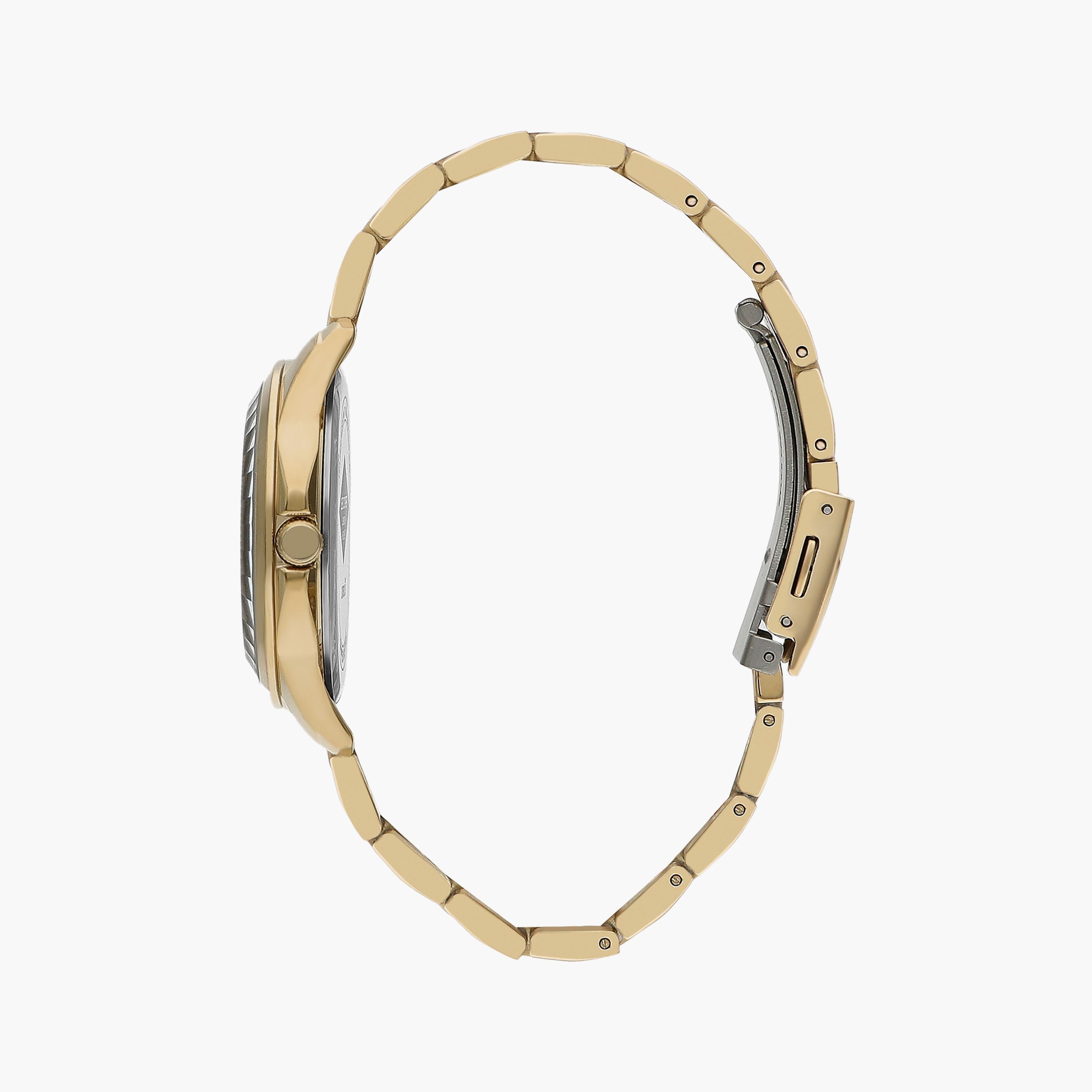 ساعة أنالوج ذهبية بسوار ستانلس ستيل من لي كوبر للنساء | LC07683.130-women-watchesandjewellery-watches-image-2
