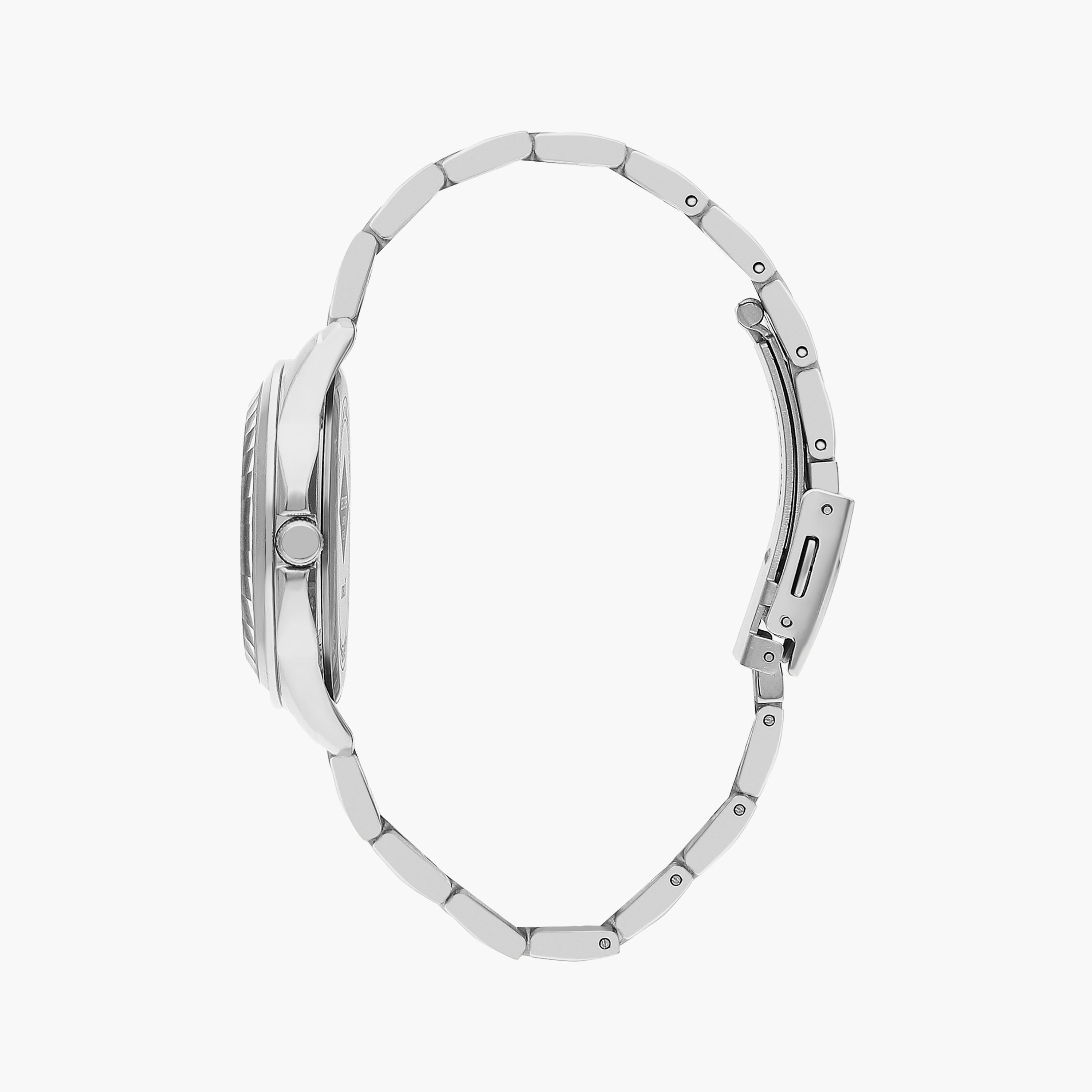 ساعة أنالوج فضية وذهبية بسوار ستانلس ستيل من لي كوبر للنساء | LC07683.230-women-watchesandjewellery-watches-image-2