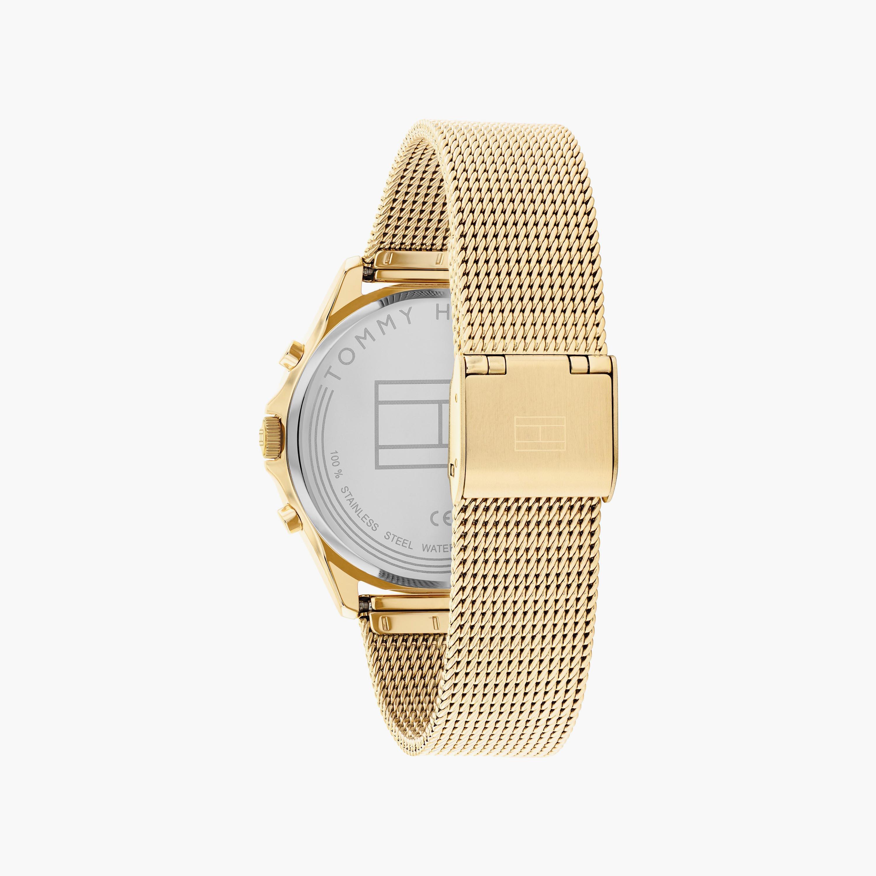 Tommy Hilfiger Women's 38 MM Gold Chronograph Stainless Steel Strap Watch | 1782417-women-watchesandjewellery-watches-image-3