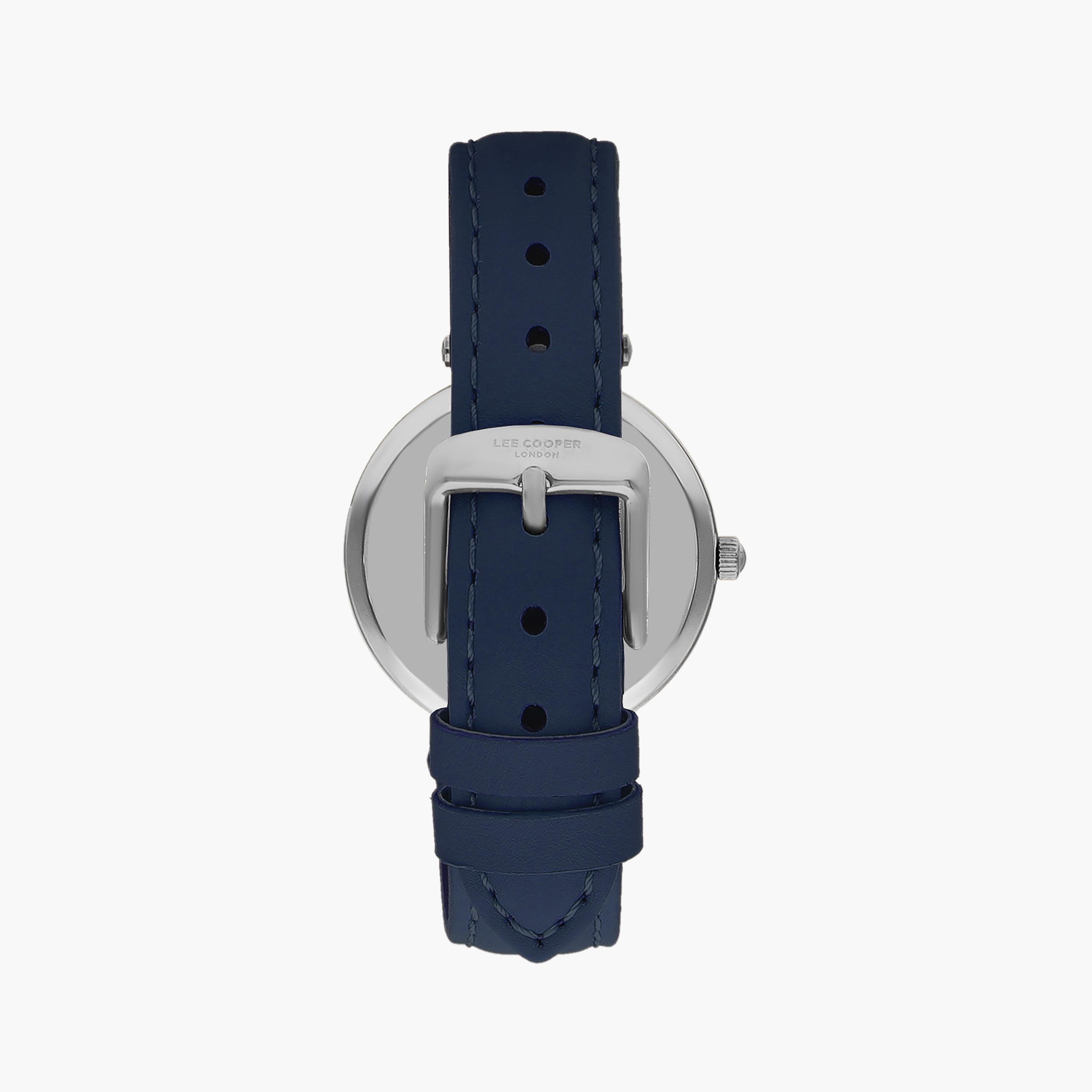 ساعة انالوج من لي كوبر للنساء بسوار جلدي مع لون أزرق | LC07602.399-women-watchesandjewellery-watches-image-3