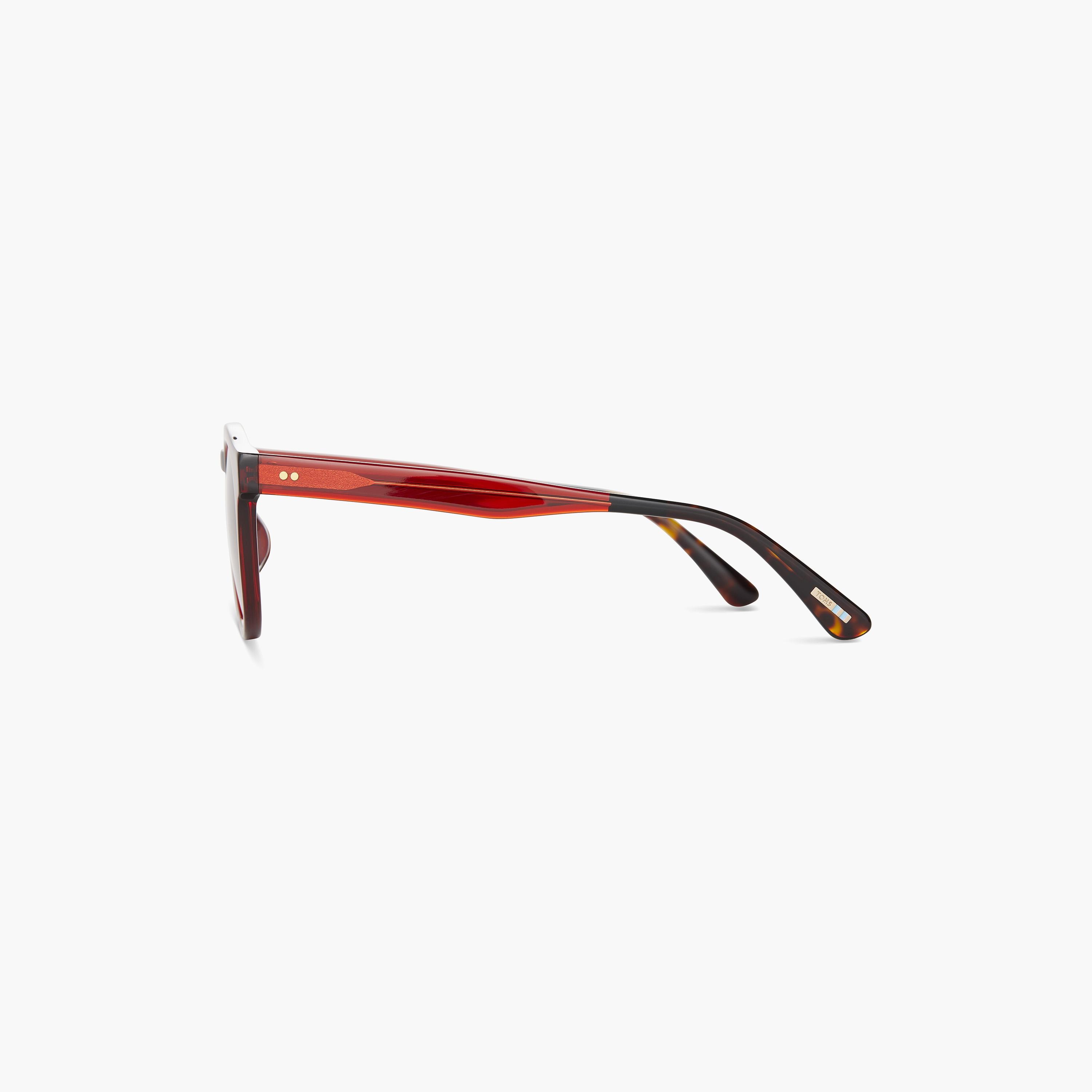 Toms Women's UV Protected Brown Lens Round Sunglasses | 10017359-women-sunglasses-image-2