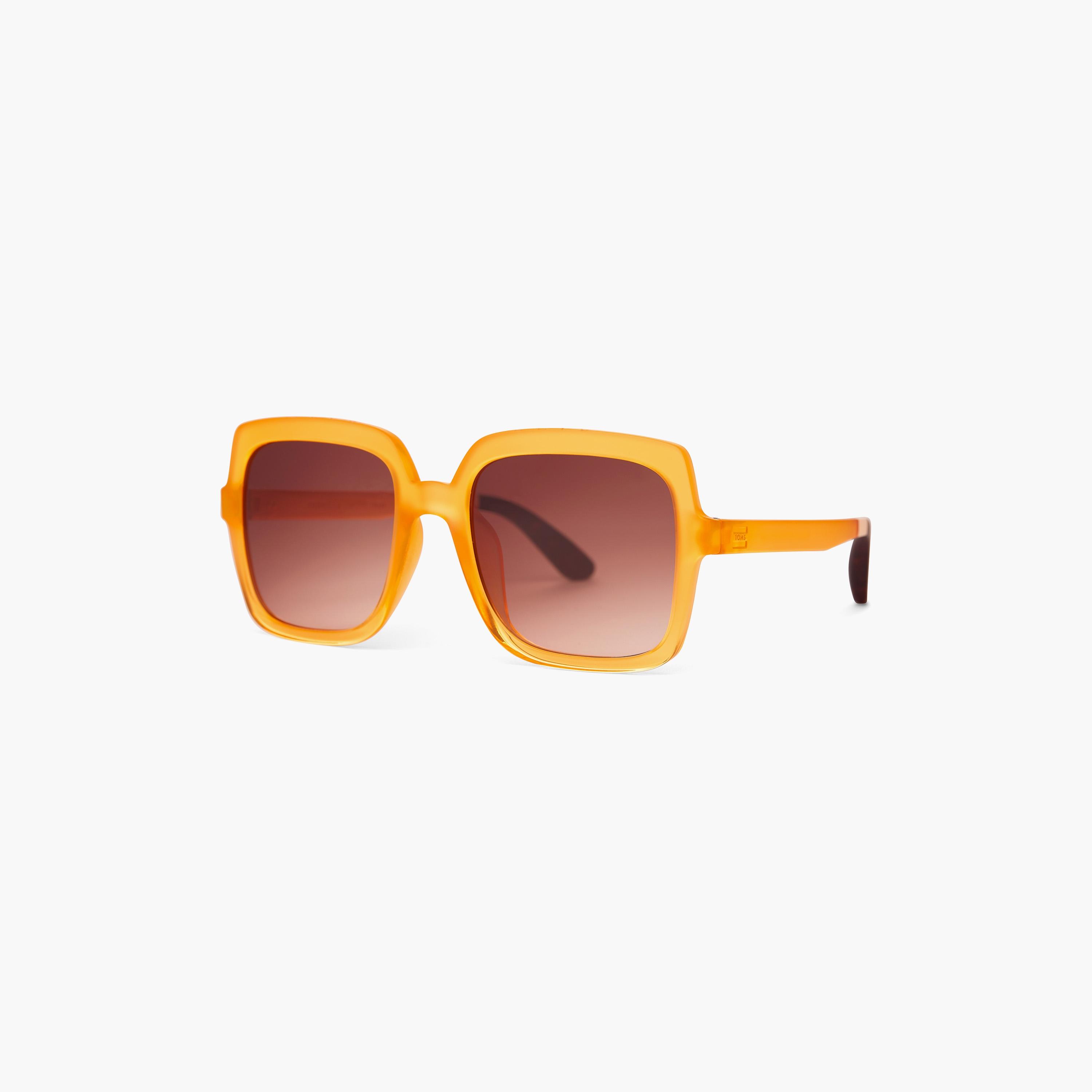 نظارة شمسية من تومز مربعة بعدسات متدرجة باللون الزيتوني للنساء | 10018308-women-sunglasses-image-4