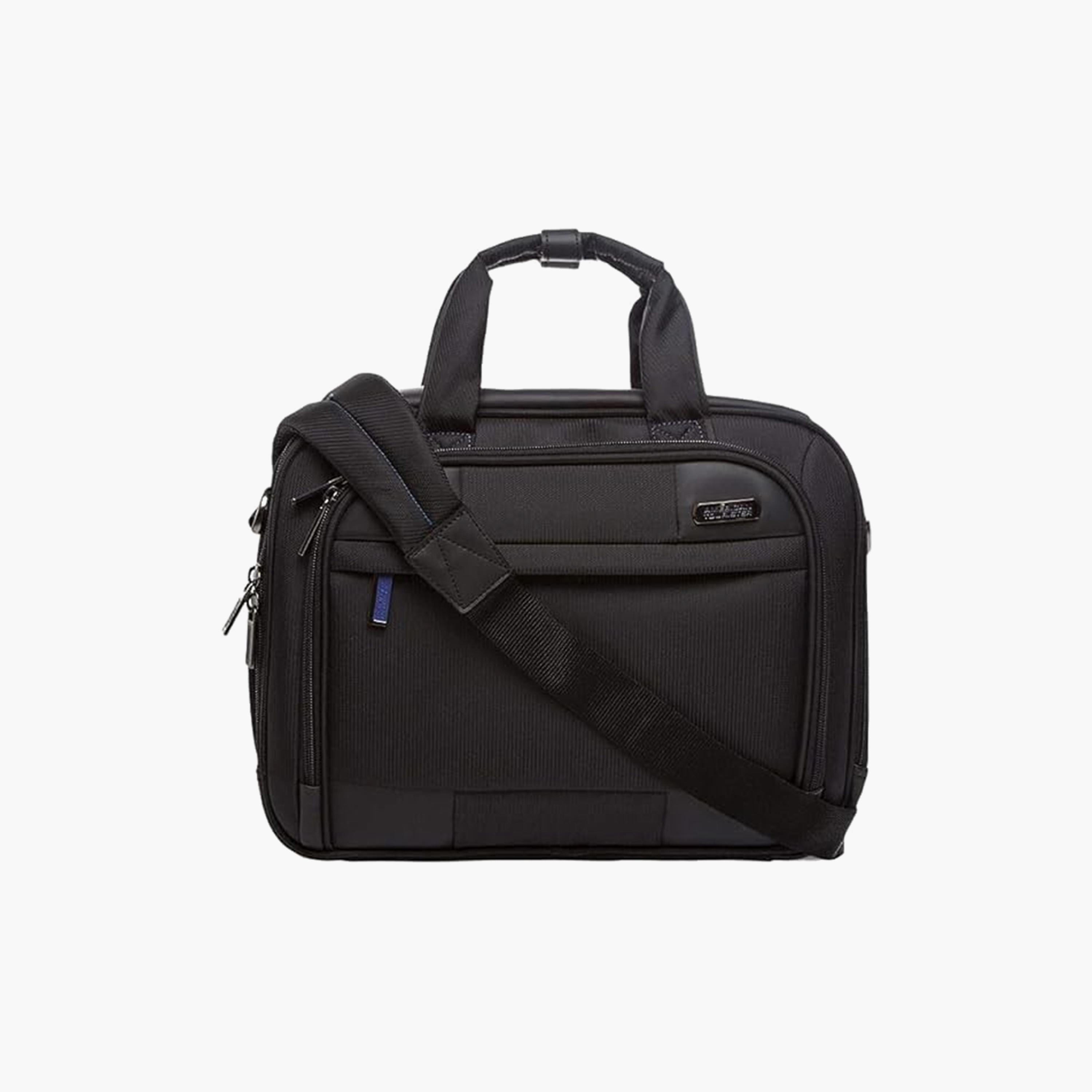 American Tourister 15.6 Inch Black Merit Business Laptop Backpack  | 251-2501-004945-travel-luggagesandbags-backpacks-image-1