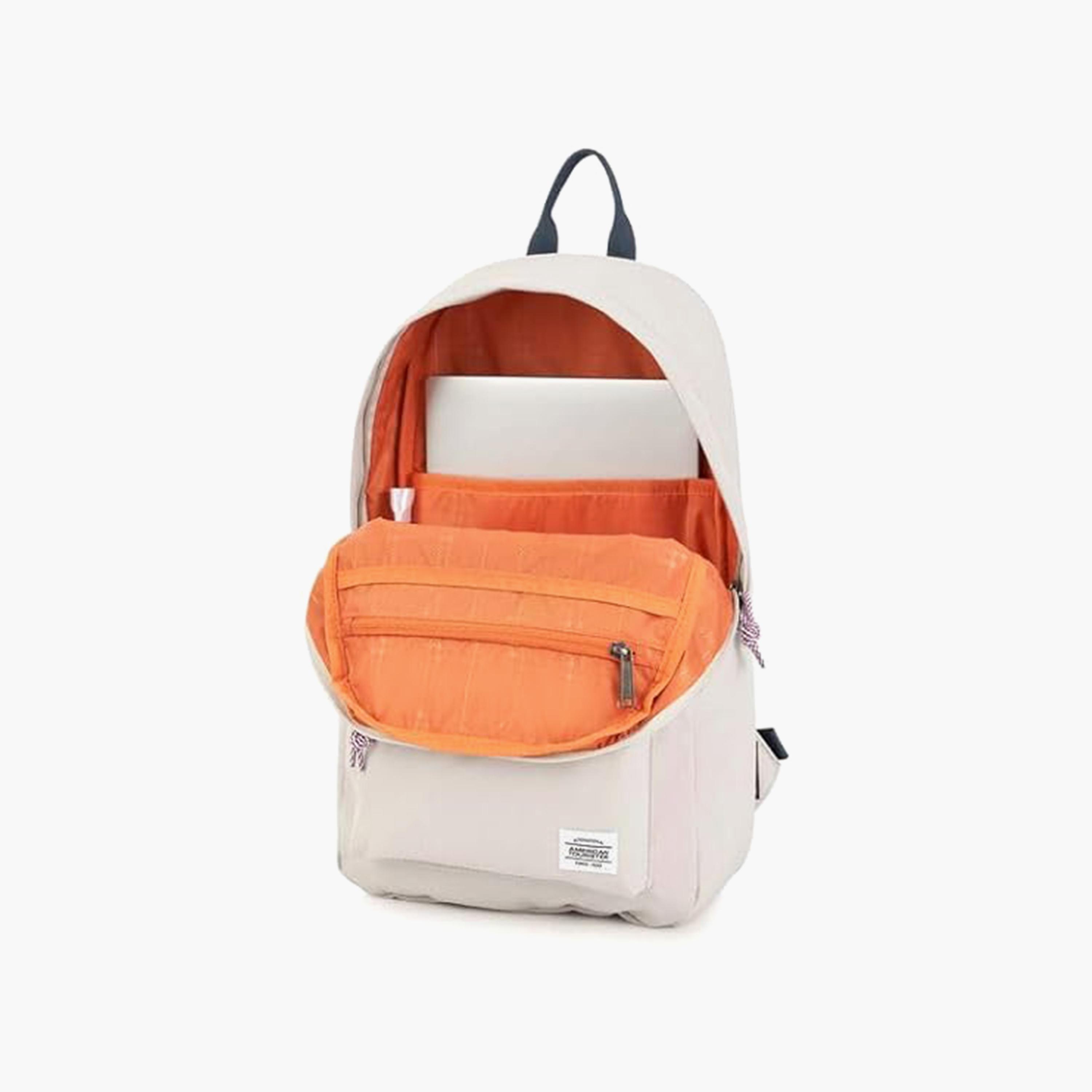 American Tourister 20 L | 16.5 Inch Silver Grey Carter Laptop Backpack | 251-2501-004980-school-bagsandbackpacks-backpacks-image-3