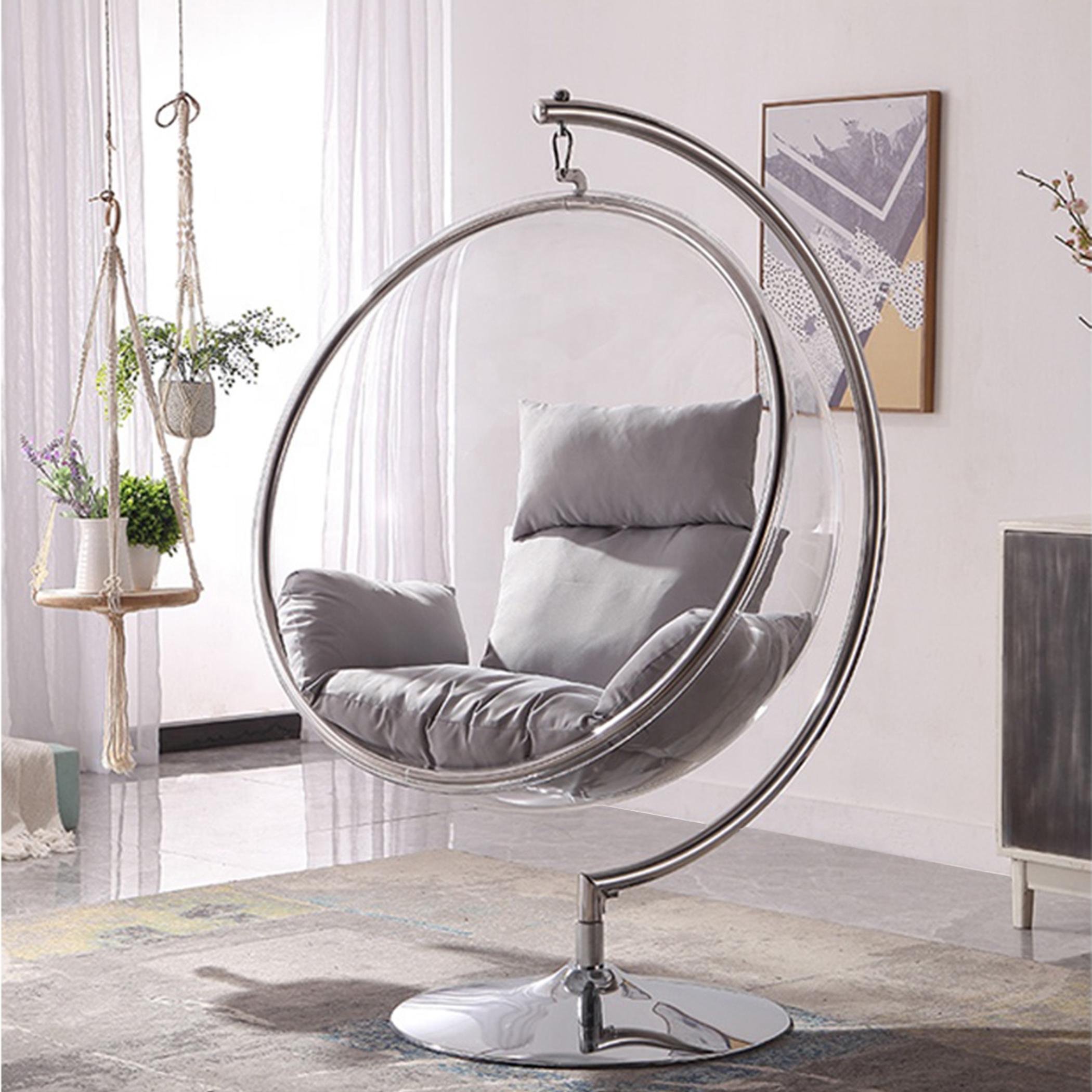 Bubble swing chair with stand sale