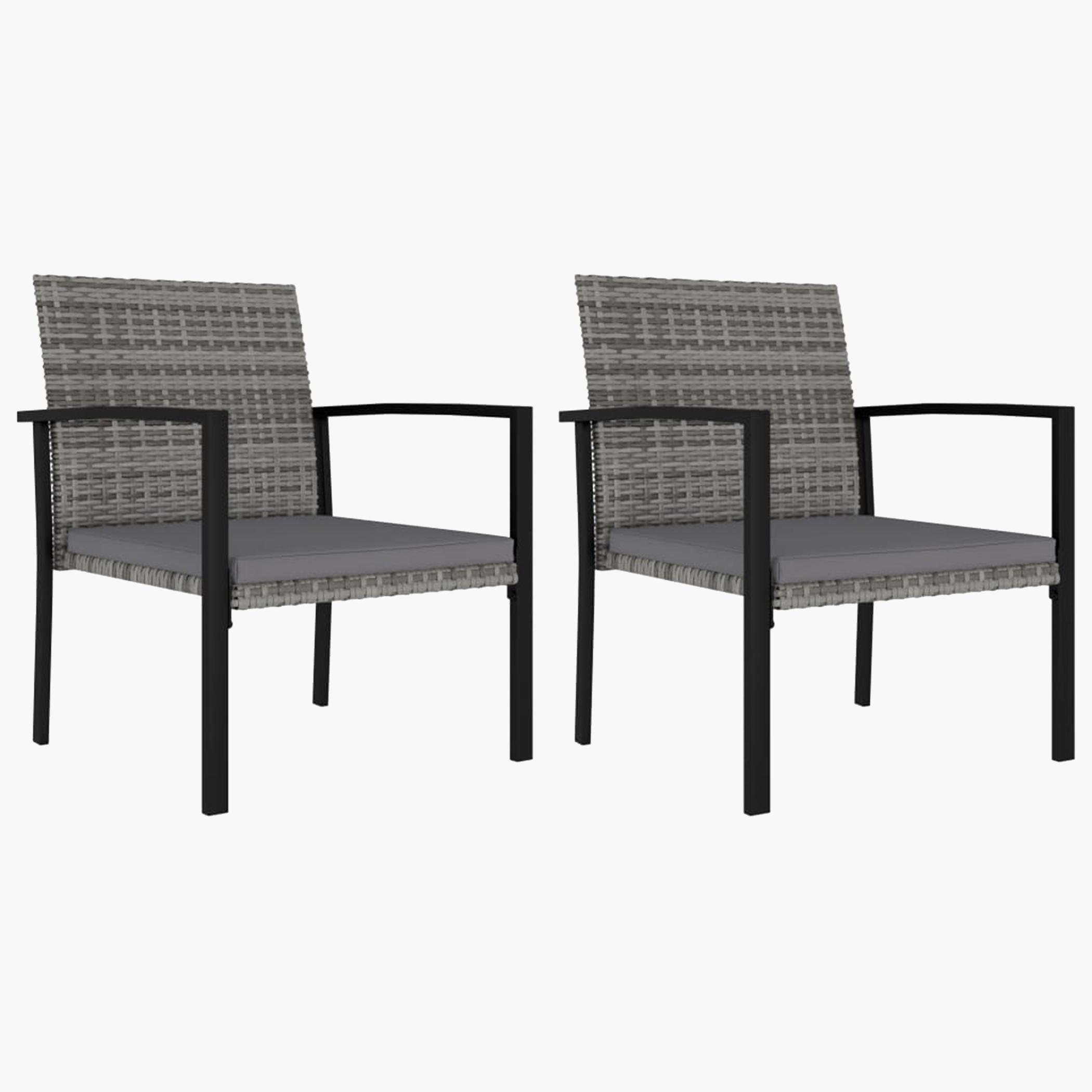 VidaXL 2-Piece Dining Chair with Cushion
