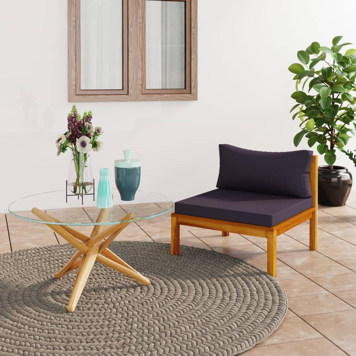 VidaXL Outdoor Lounge Sofa with Cushion
