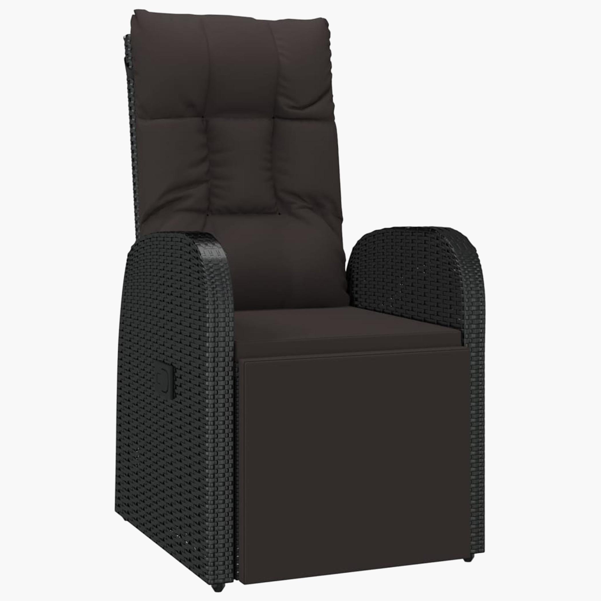 VidaXL Reclining Garden Chair with Cushion