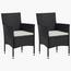 VidaXL Outdoor Dining Chair with Cushion - Set of 2-InfluencerCodes_Ramadan26_All_20012026-image-1