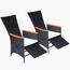 VidaXL Outdoor Reclining Armchair with Cushion - Set of 2-InfluencerCodes_Ramadan26_All_20012026-image-2