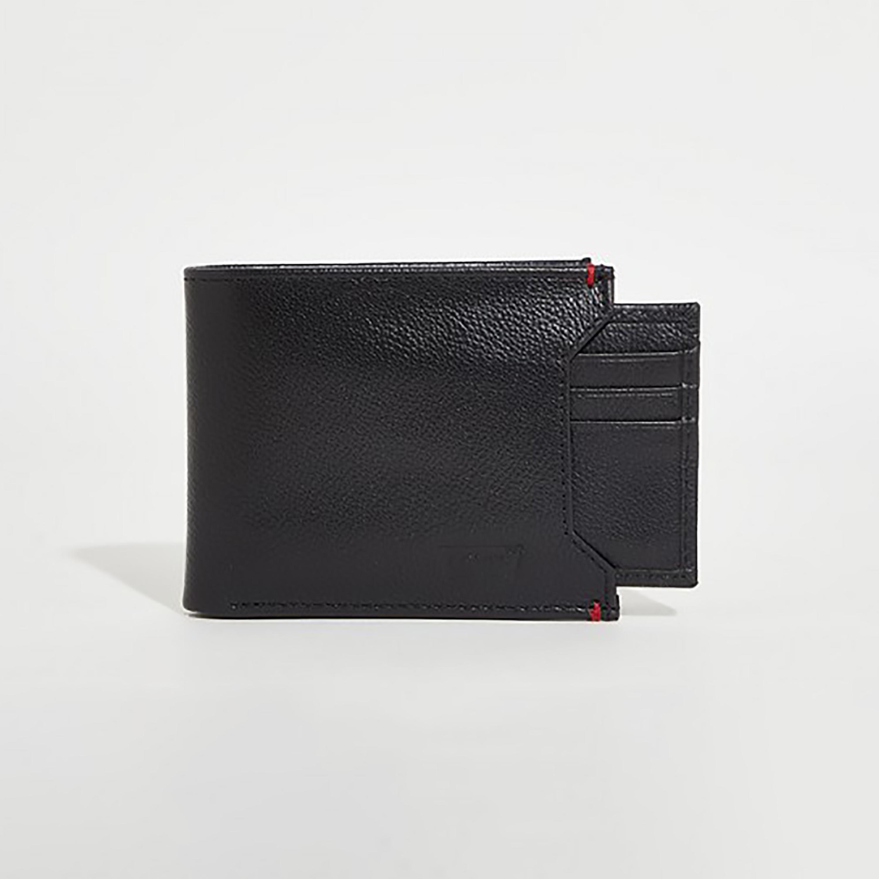 محفظة بغطاء ثنائي الطي بمزخرف من ليفايز-men-beltsandwallets-wallets-image-1