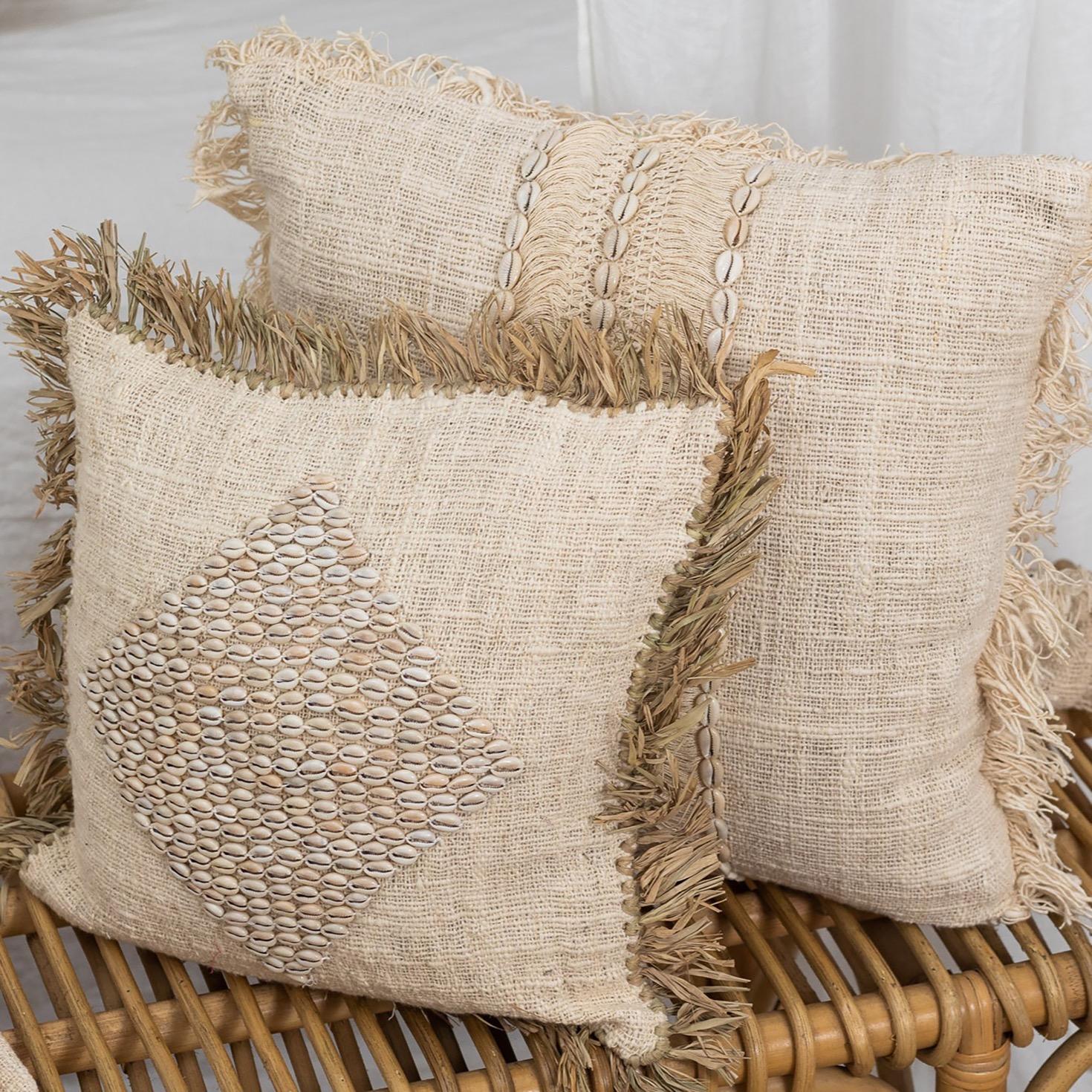 The 8 Senses Living Seashell Cushion Cover - 40x40 cm