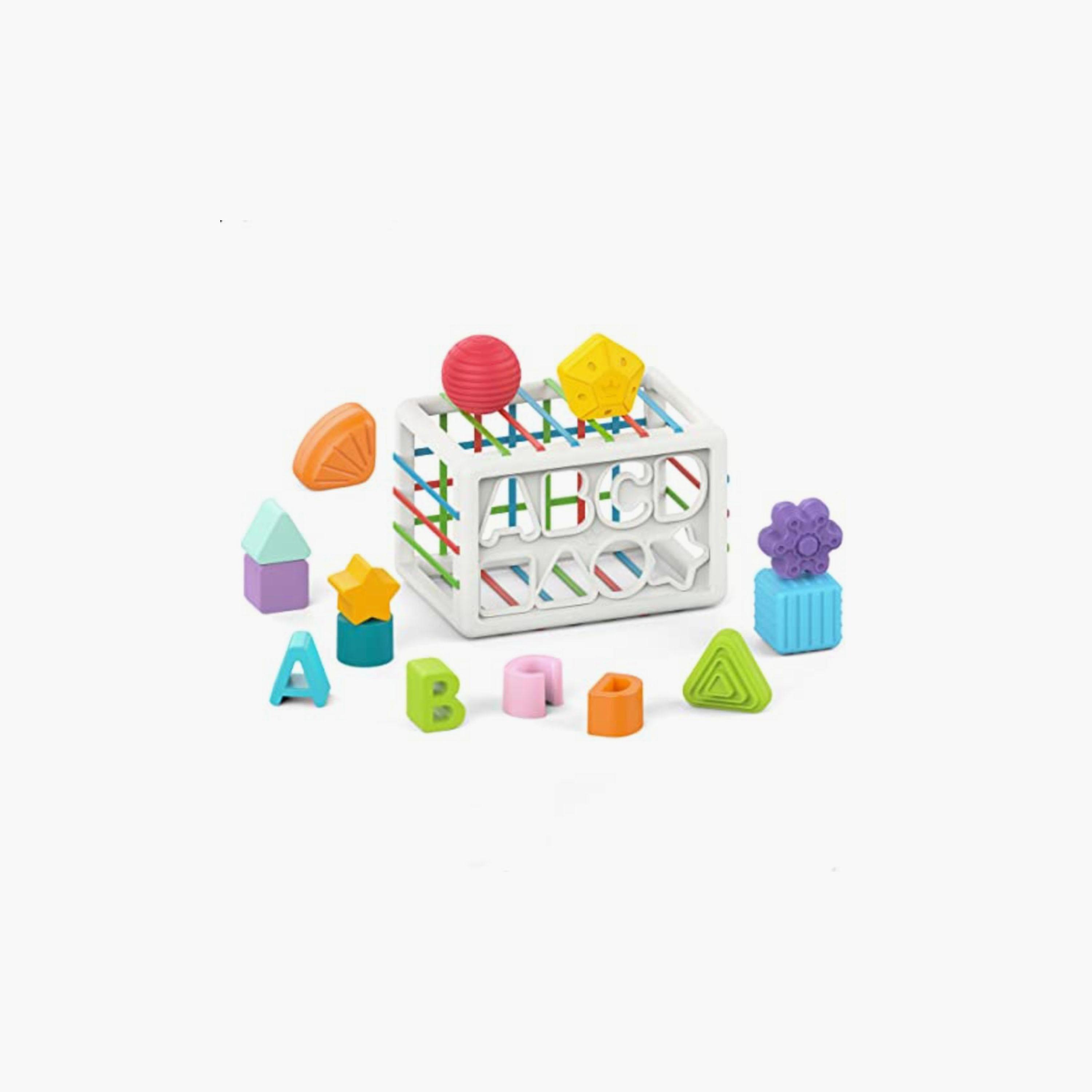 لعبة نشاط فرز الأشكال من هوانجر-toys-babyandtoddlertoys-learningtoys-image-1