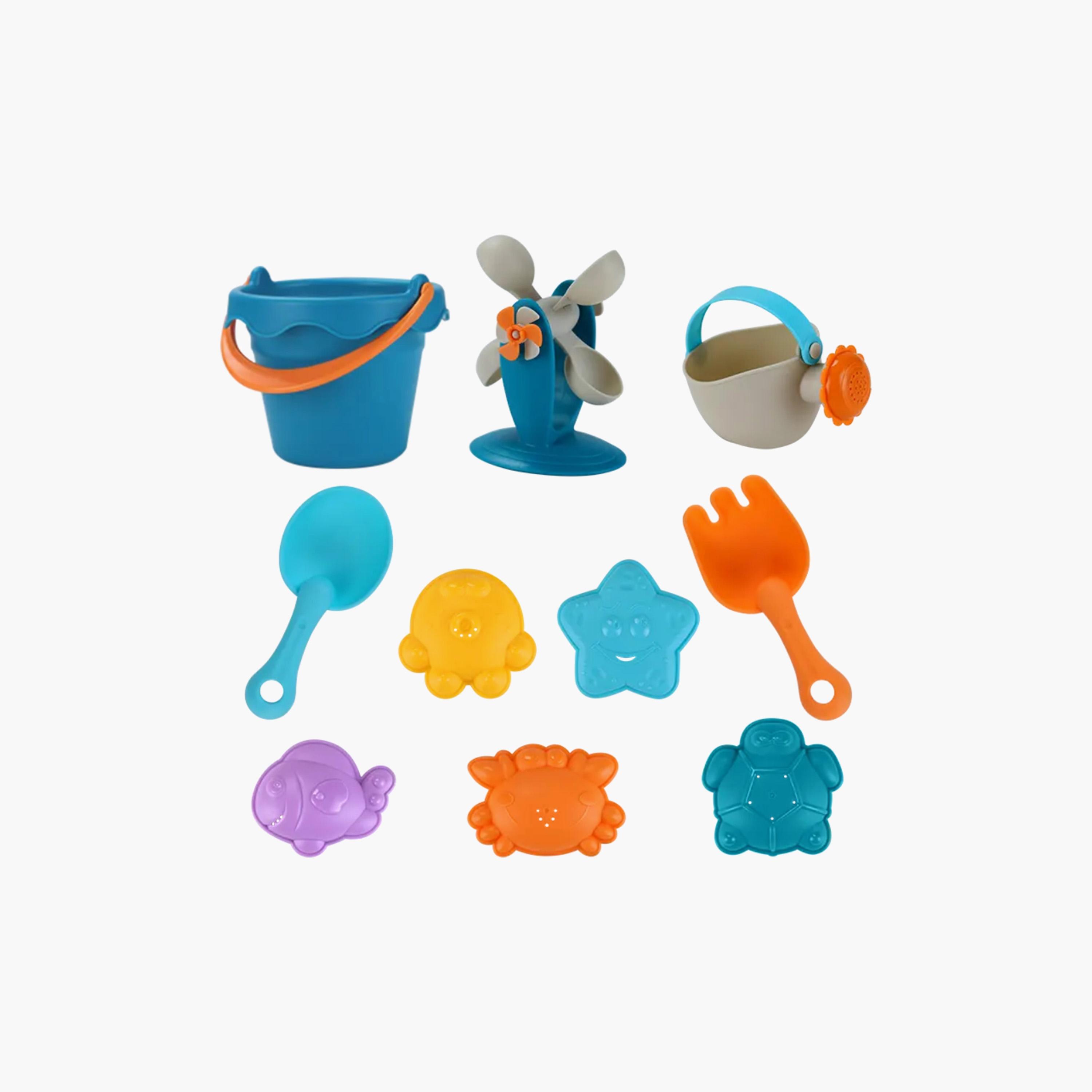 Huanger 9-Piece Sand & Beach Playset-toys-outdoor-poolandbeach-beachtoys-image-3