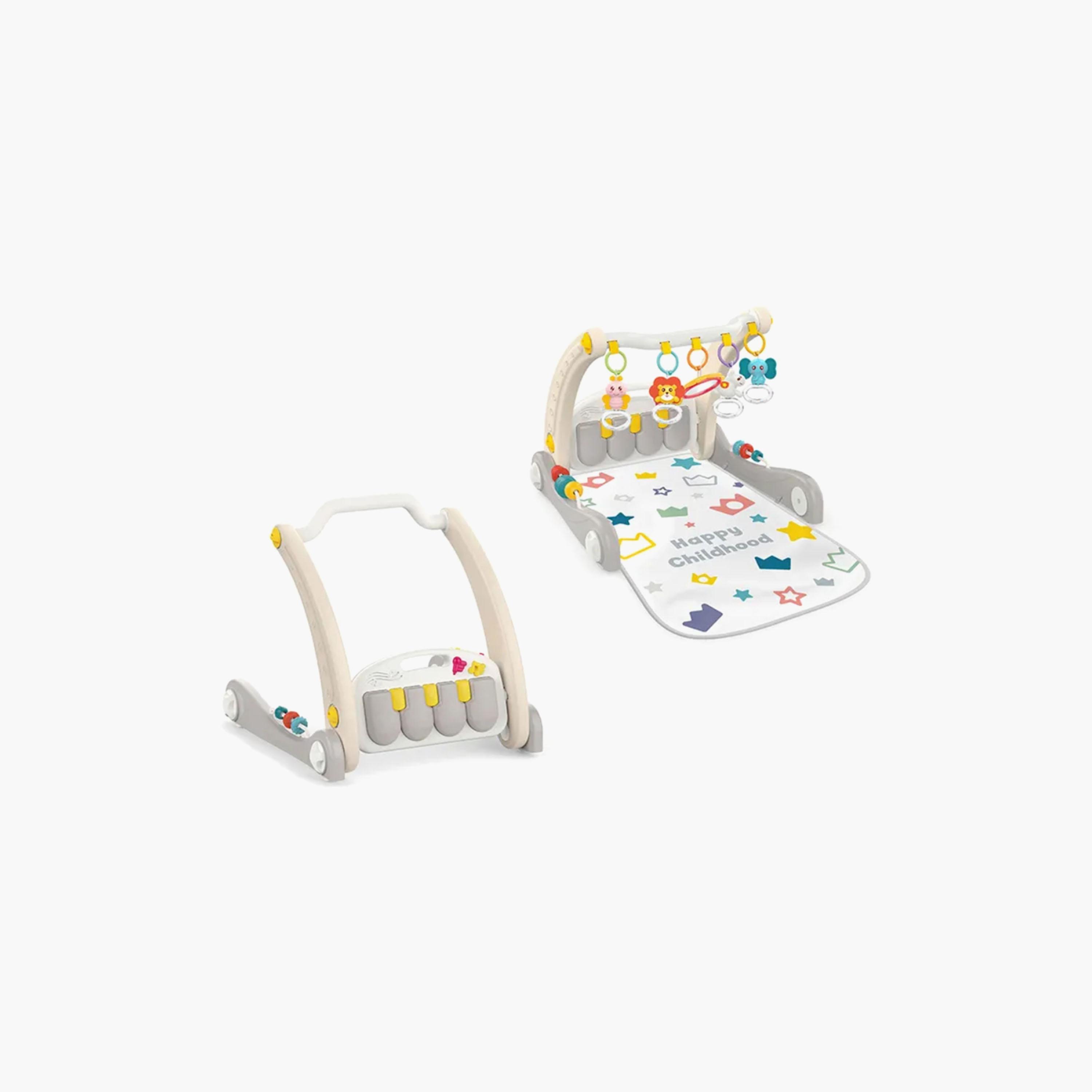 Huanger 2-in-1 Piano Rack & Walker-baby-infantactivity-walkers-image-1