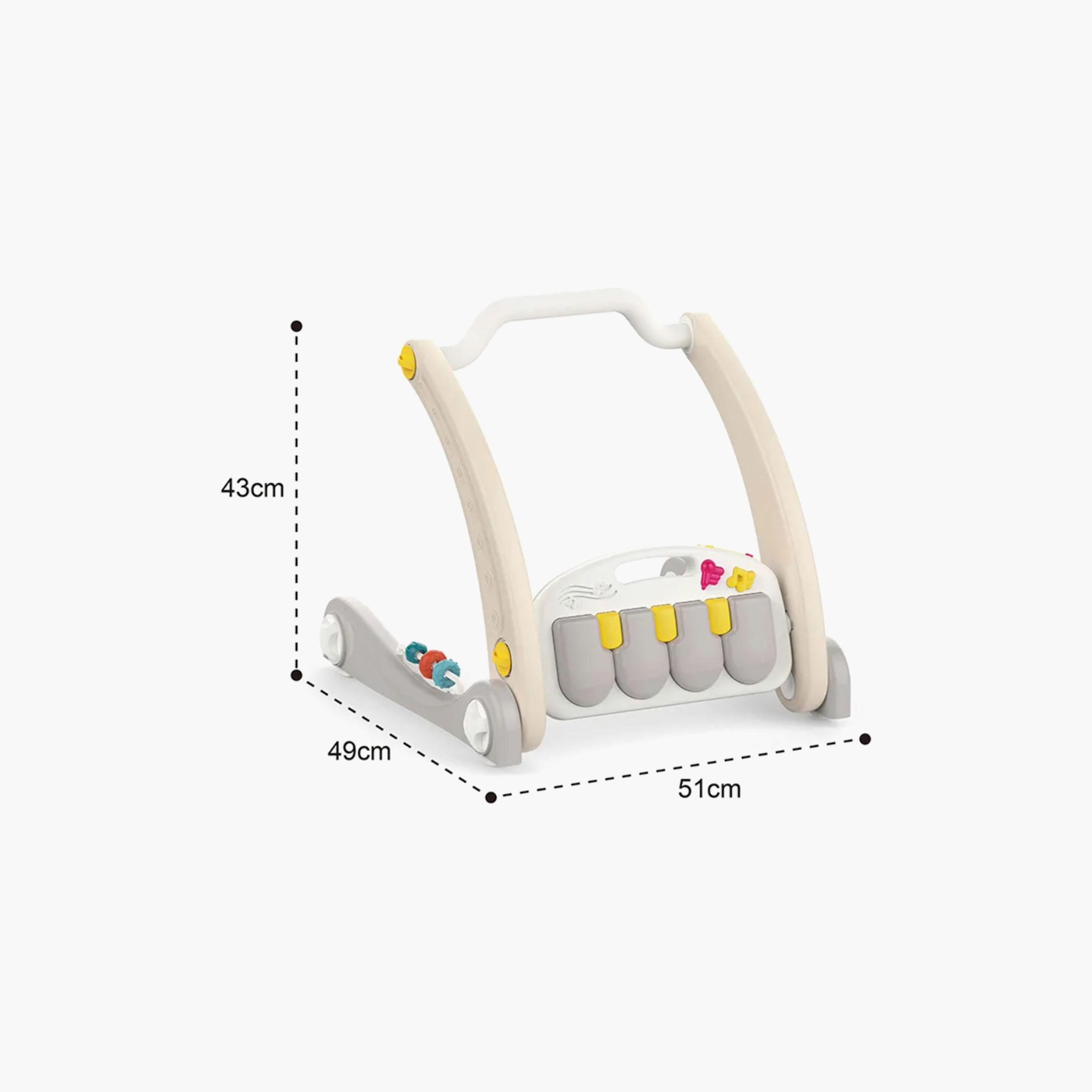 Huanger 2-in-1 Piano Rack & Walker-baby-infantactivity-walkers-image-3