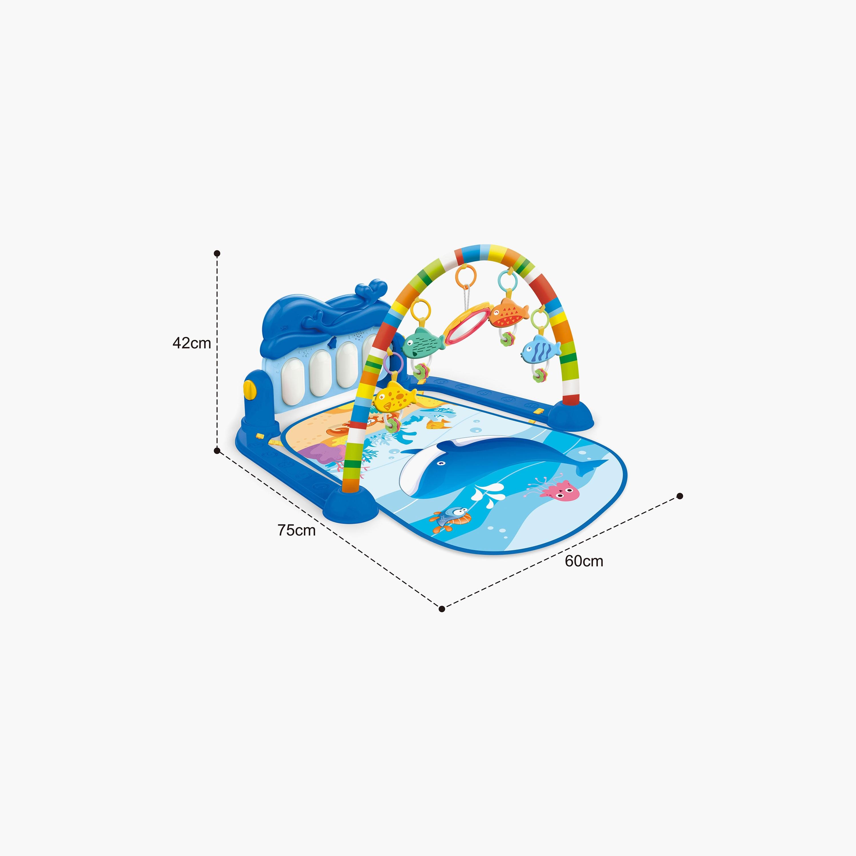 Huanger Piano Fitness Rack, Whale-baby-infantactivity-playpensandplaymats-image-2