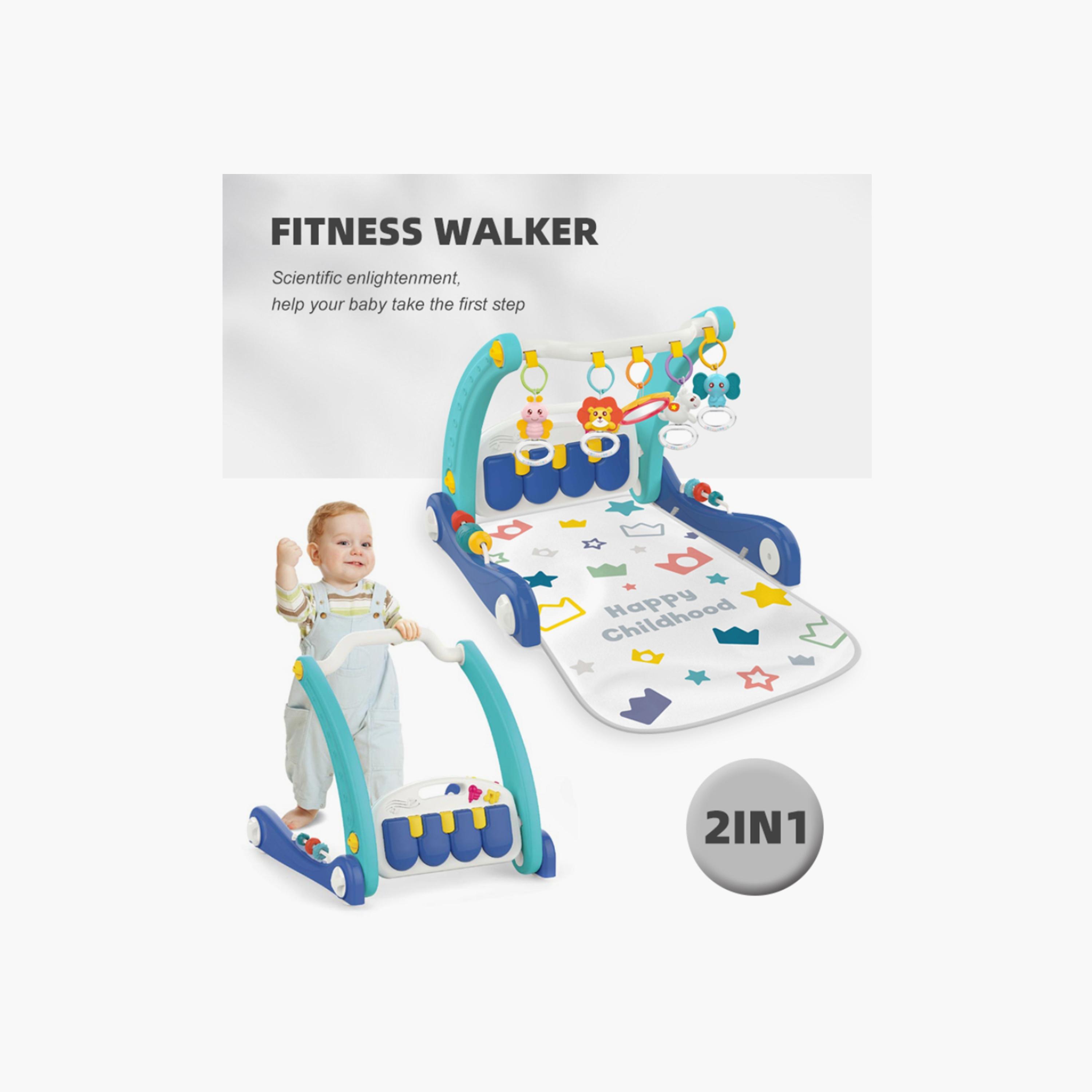 Huanger 2-in-1 Piano Rack & Walker-baby-infantactivity-walkers-image-2