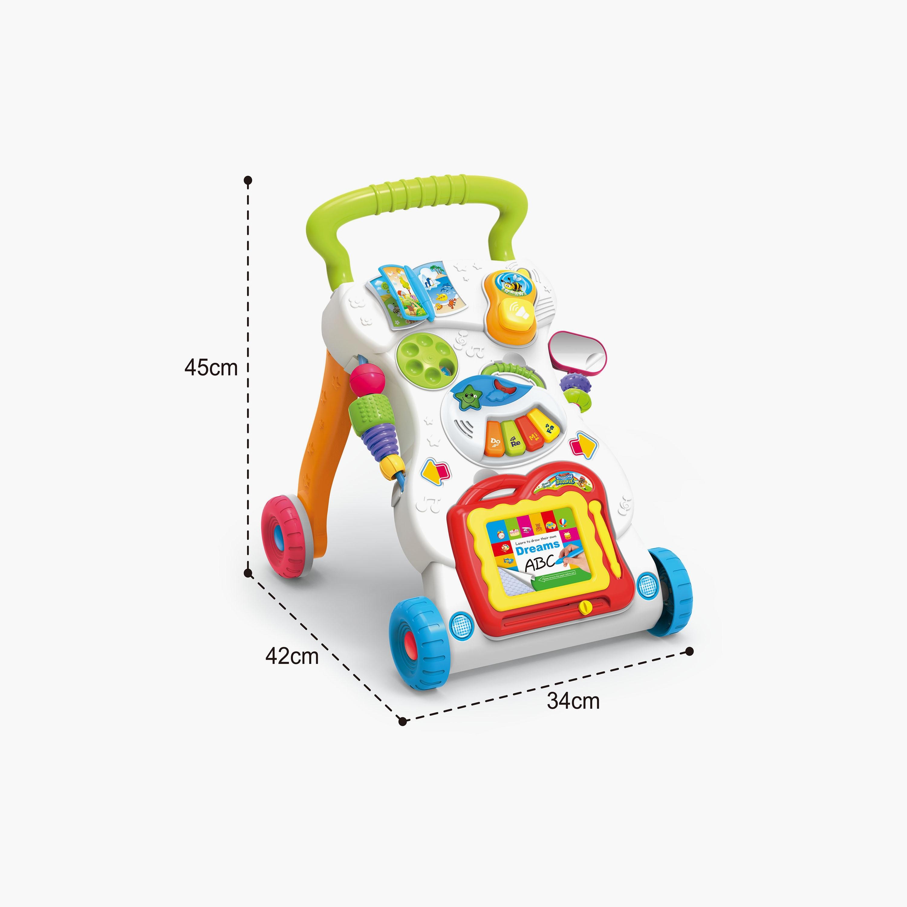 مشاية مع الضوء والموسيقى من هوانجر-baby-infantactivity-walkers-image-2