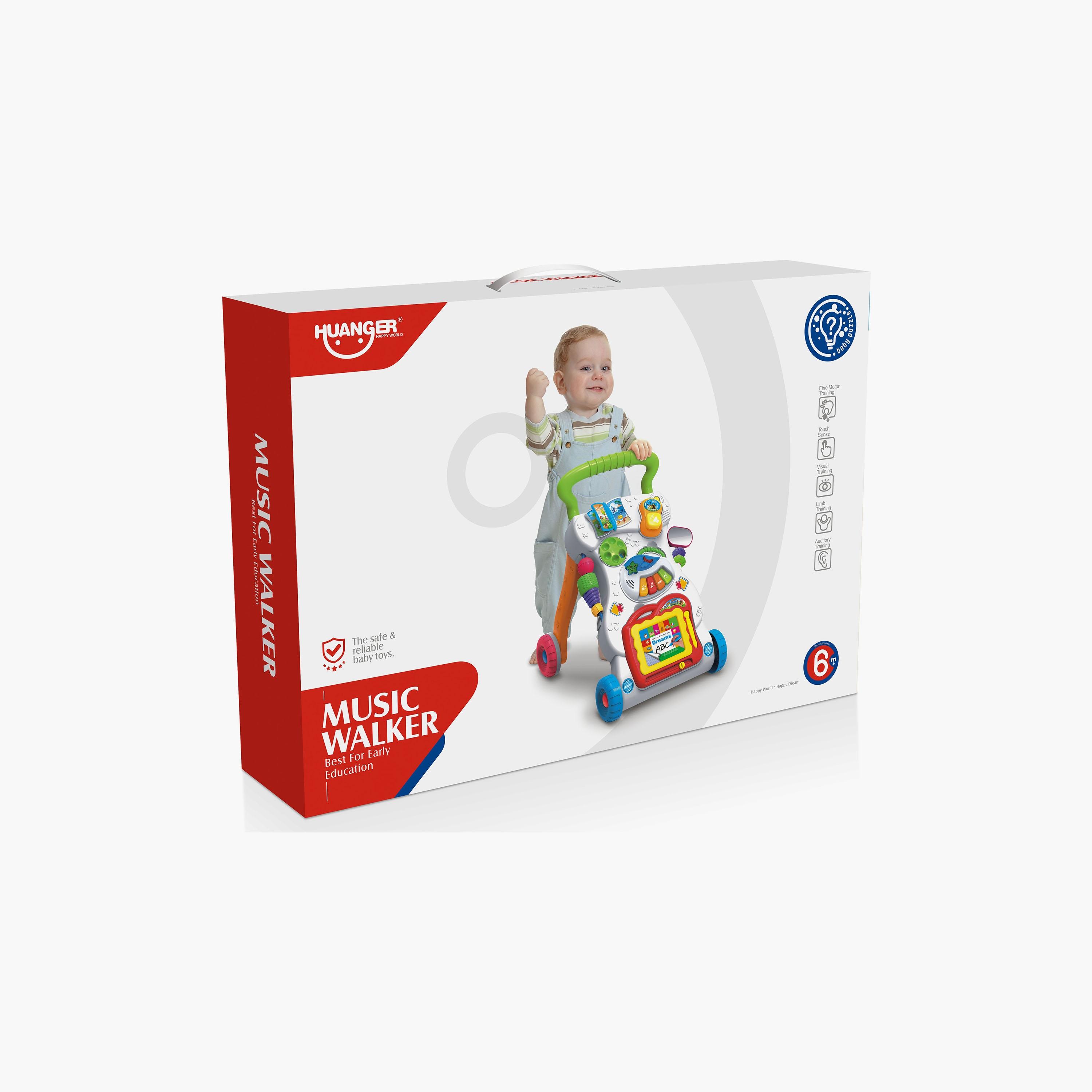 مشاية مع الضوء والموسيقى من هوانجر-baby-infantactivity-walkers-image-3