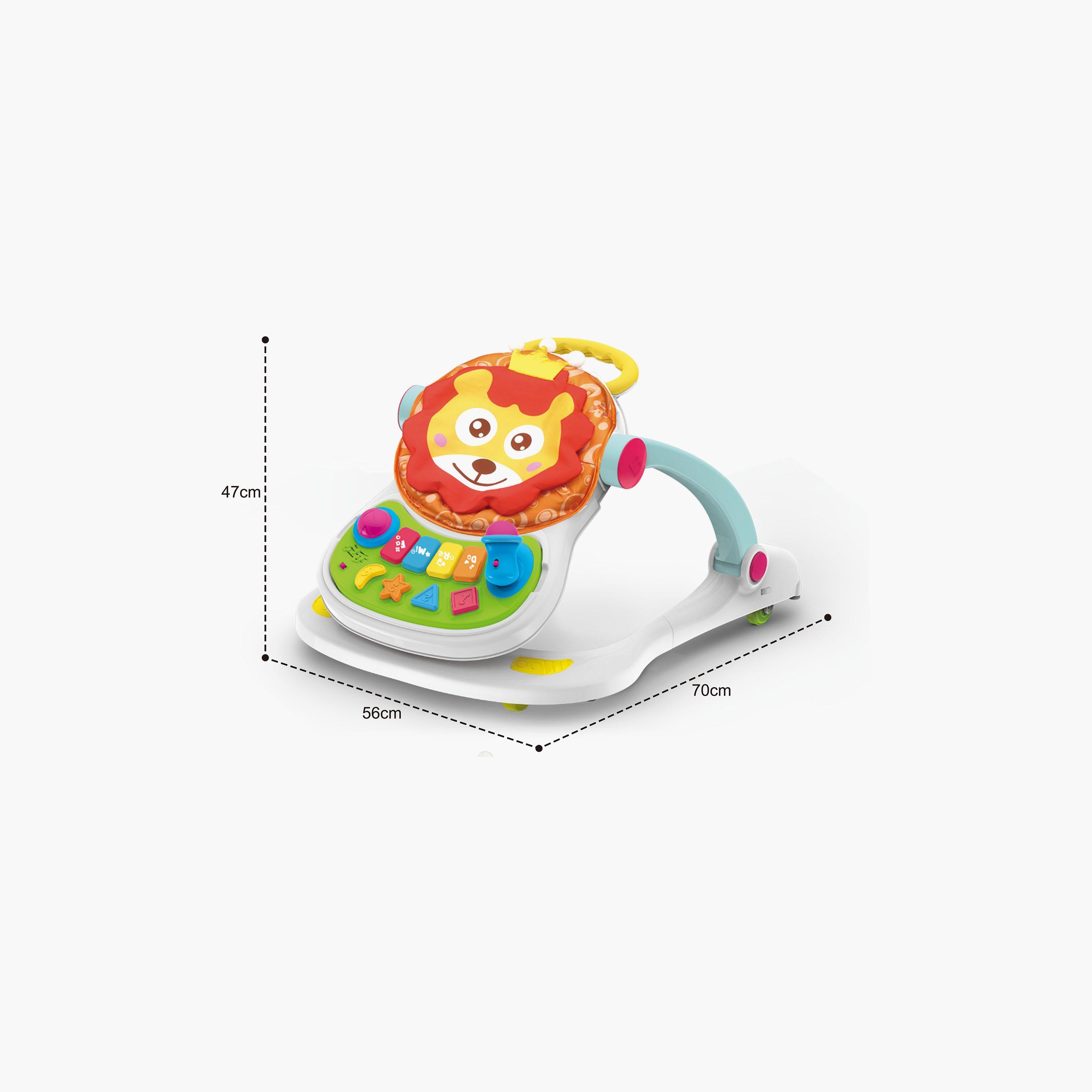 Huanger 4-in-1 Lion Baby Walker-baby-infantactivity-walkers-image-2