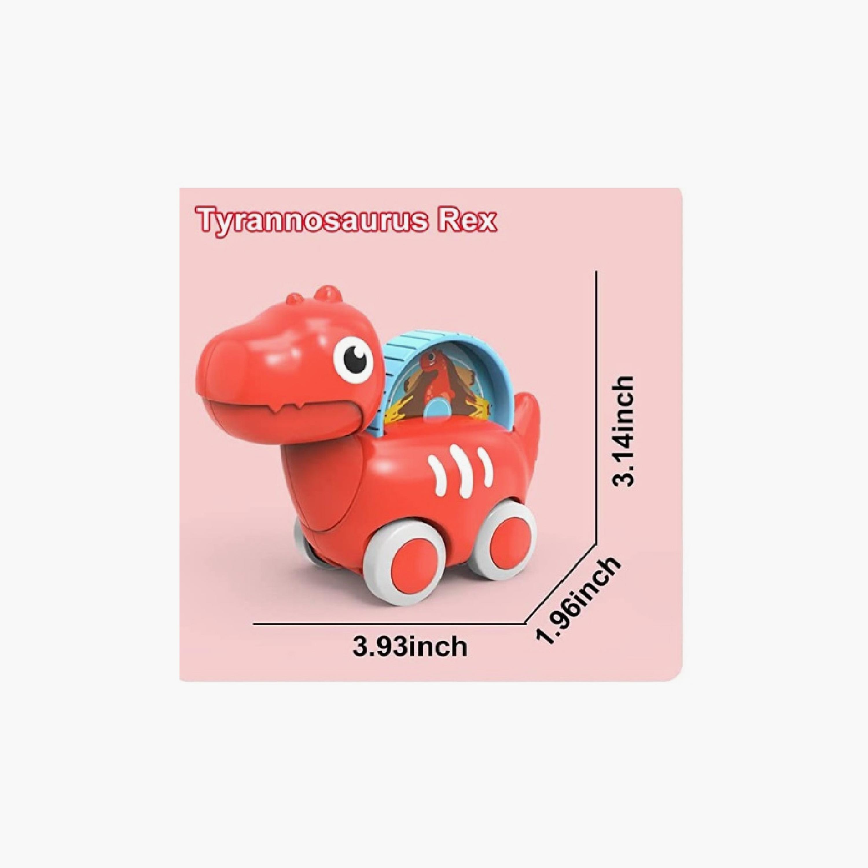 Huanger Dinosaur Toy Car, Red-toys-babyandtoddlertoys-pushandpulltoys-image-2