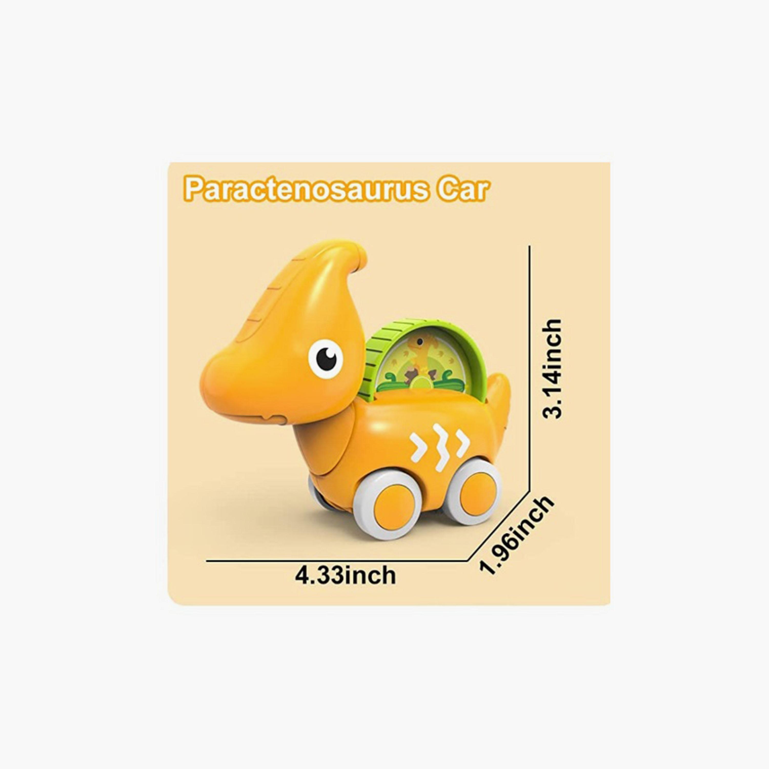 Huanger Paractenosaurus Toy Car, Yellow-toys-babyandtoddlertoys-pushandpulltoys-image-4