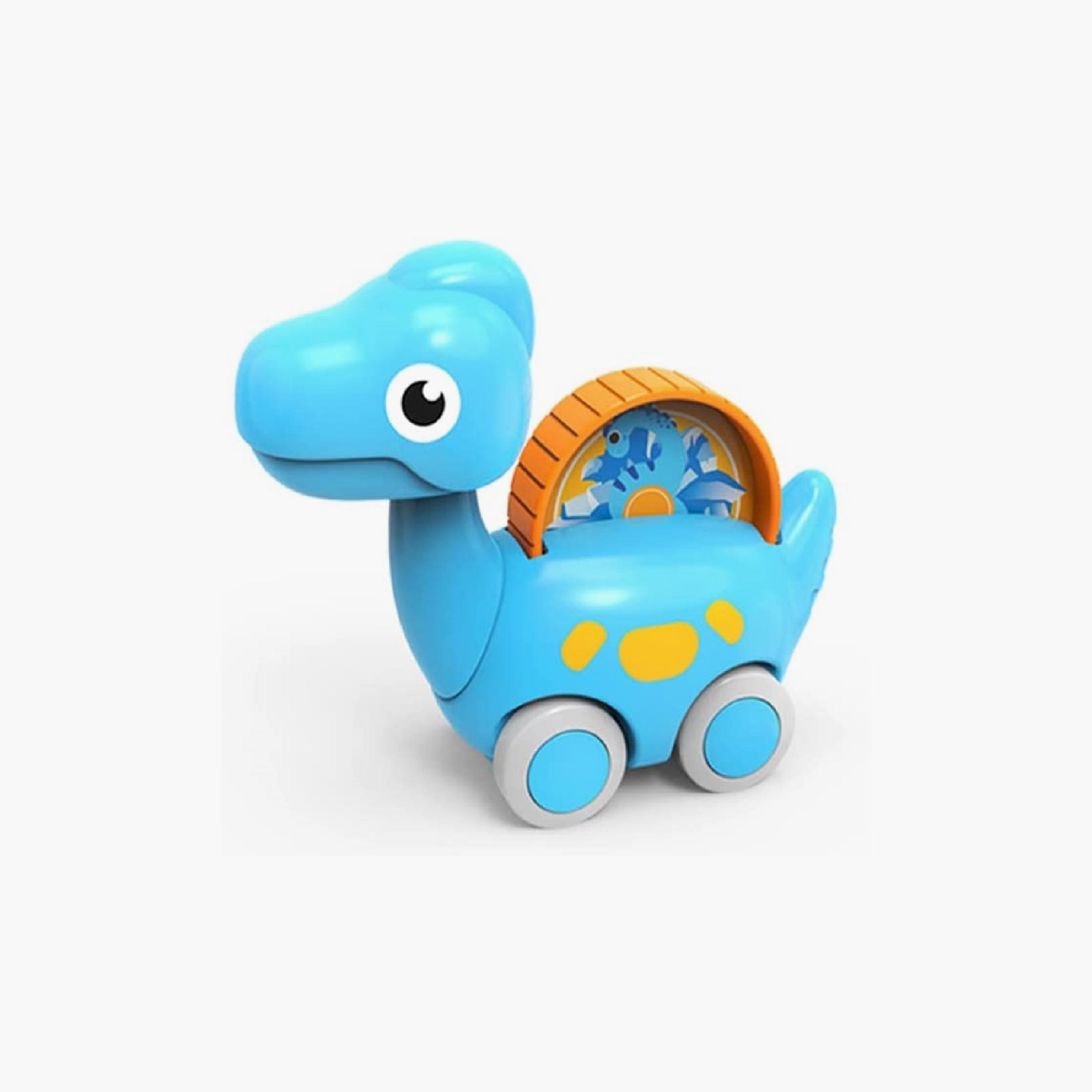 Huanger Diplodocus Toy Car, Blue-toys-babyandtoddlertoys-pushandpulltoys-image-1