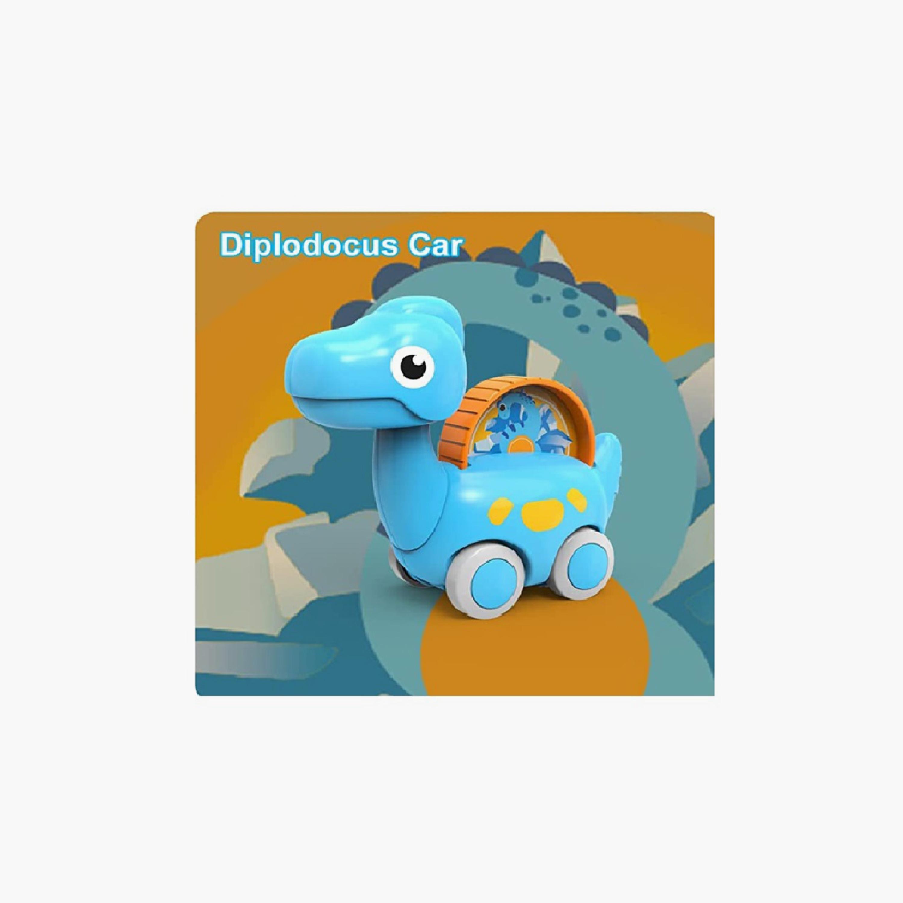 Huanger Diplodocus Toy Car, Blue-toys-babyandtoddlertoys-pushandpulltoys-image-3